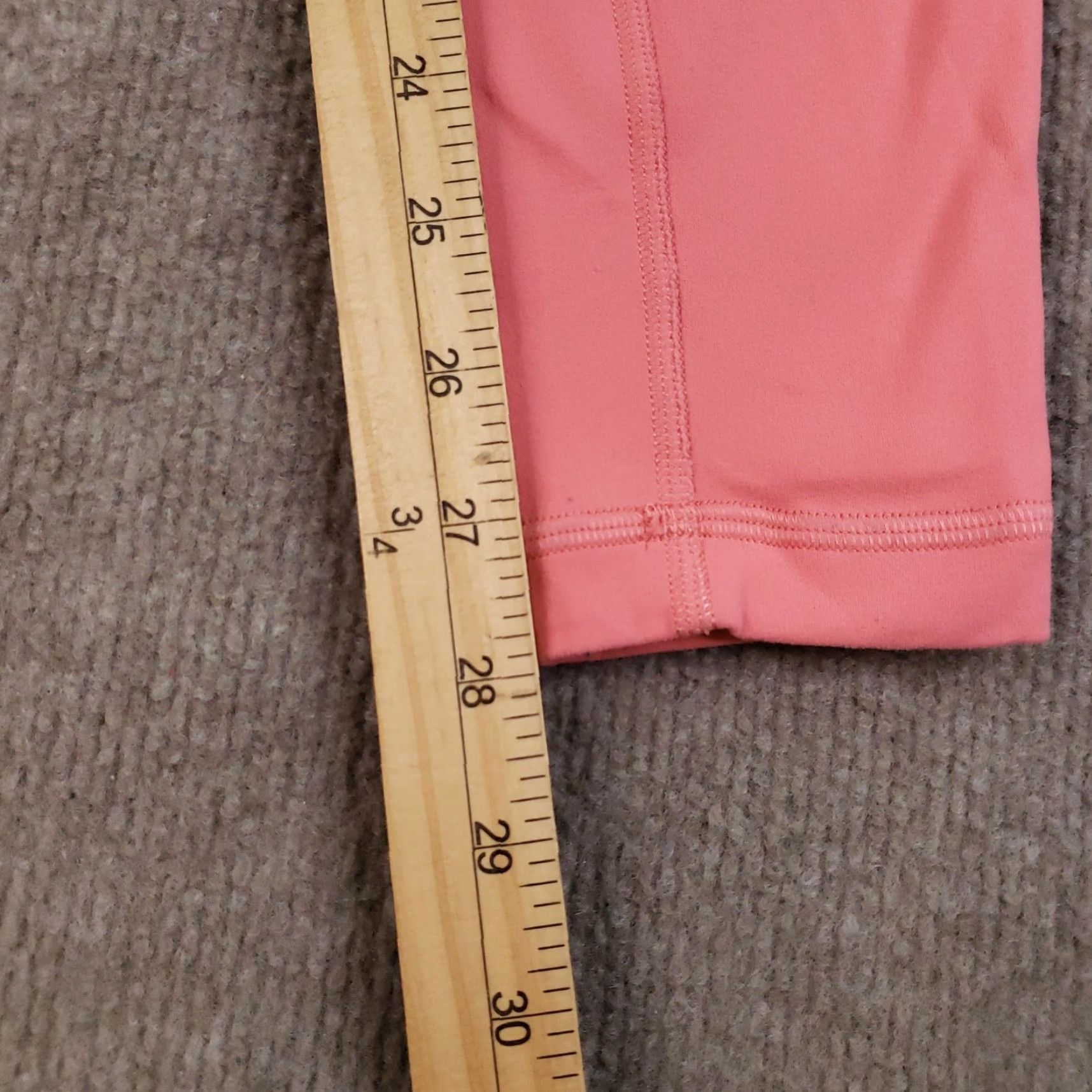 Lululemon VINTAGE Lululemon Align Leggings Womens Small Pink Activewear Yoga Gym Crew High Rise Size 30" / US 8 / IT 44 - 3 Thumbnail