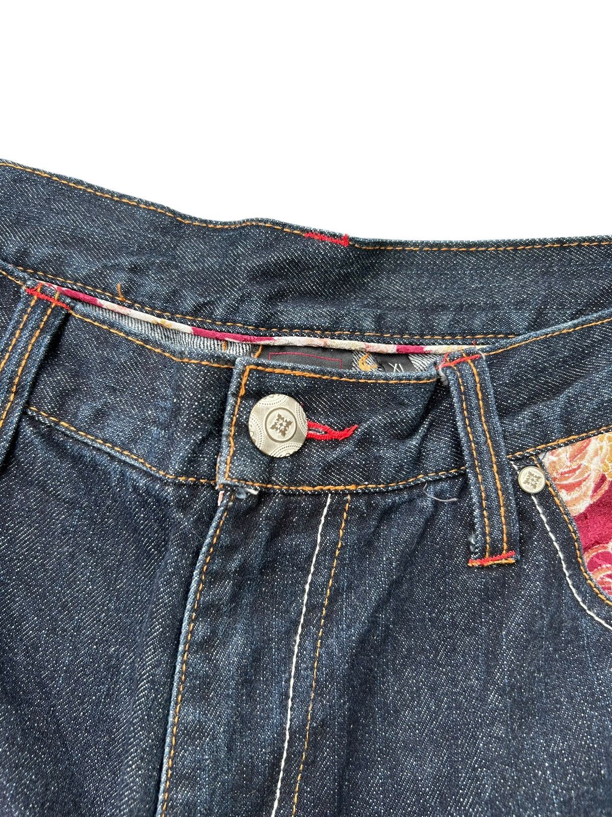 Kapital Karakuri Tamashii Inspired Gumu Denim Jeans Size US 35 - 7 Thumbnail