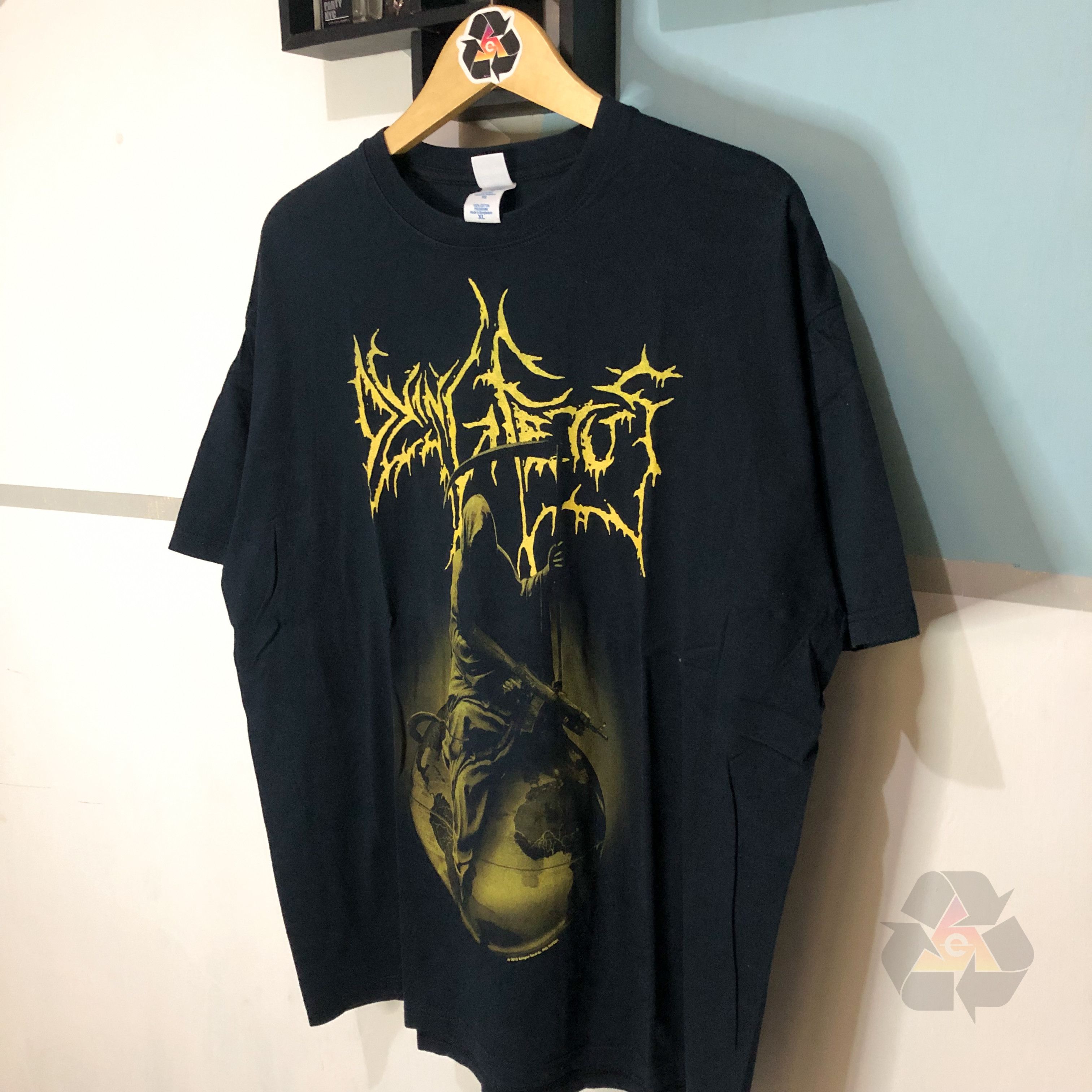 Band Tees Dying Fetus Reaper 2012 Vintage T-Shirt Size US XL / EU 56 / 4 - 3 Thumbnail