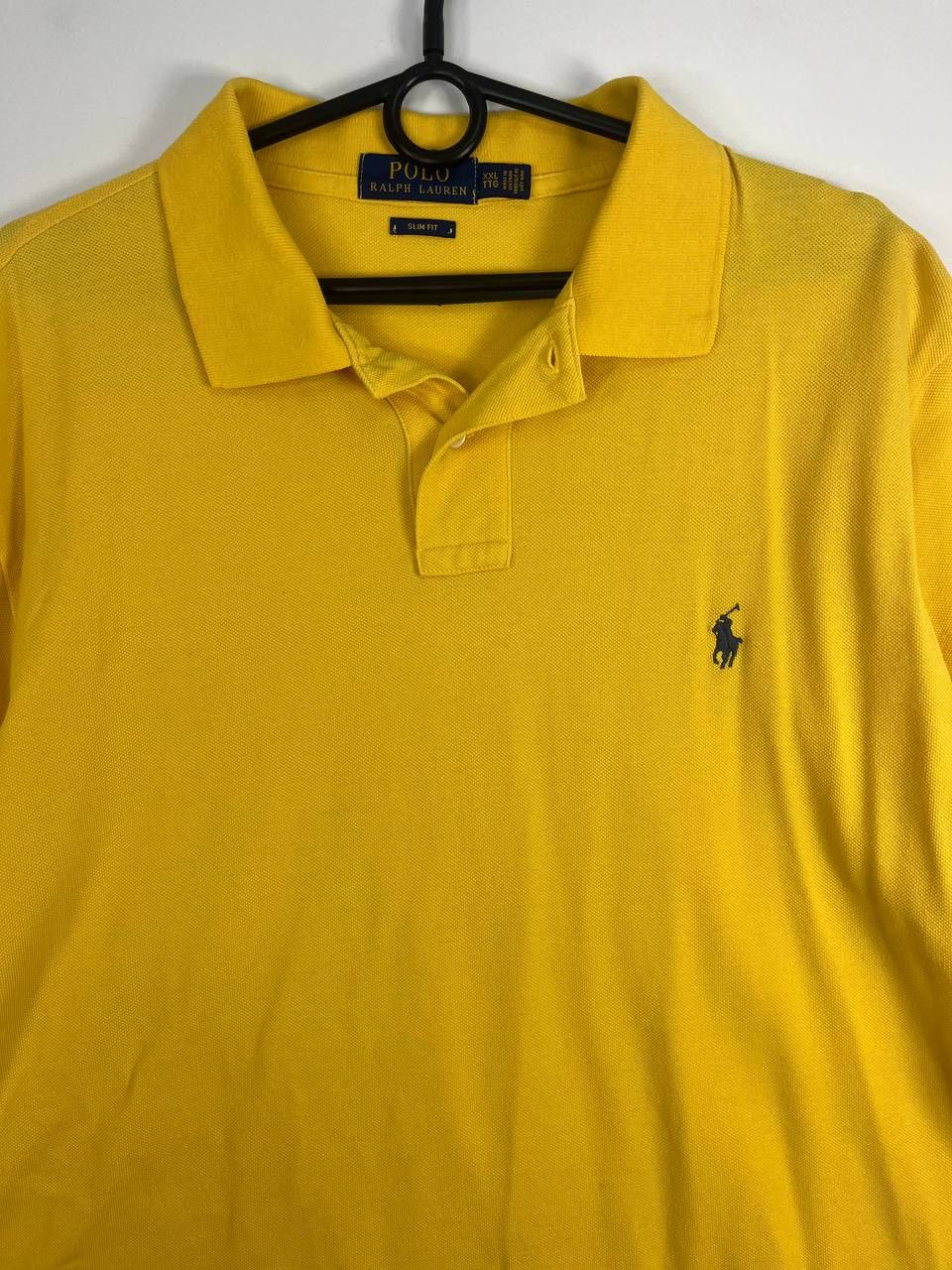 Polo Ralph Lauren Polo Ralph Lauren Yellow Polo Shirt Slim Fit Mens Size XXL Size US XXL / EU 58 / 5 - 2 Thumbnail