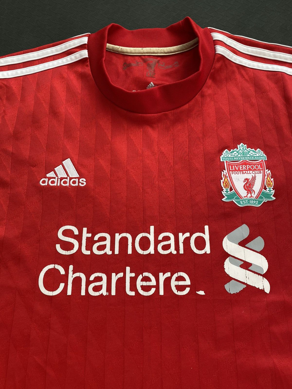 Adidas Liverpool Shirt Red Home Kit 2011 Adidas Football Jersey Size US M / EU 48-50 / 2 - 2 Thumbnail