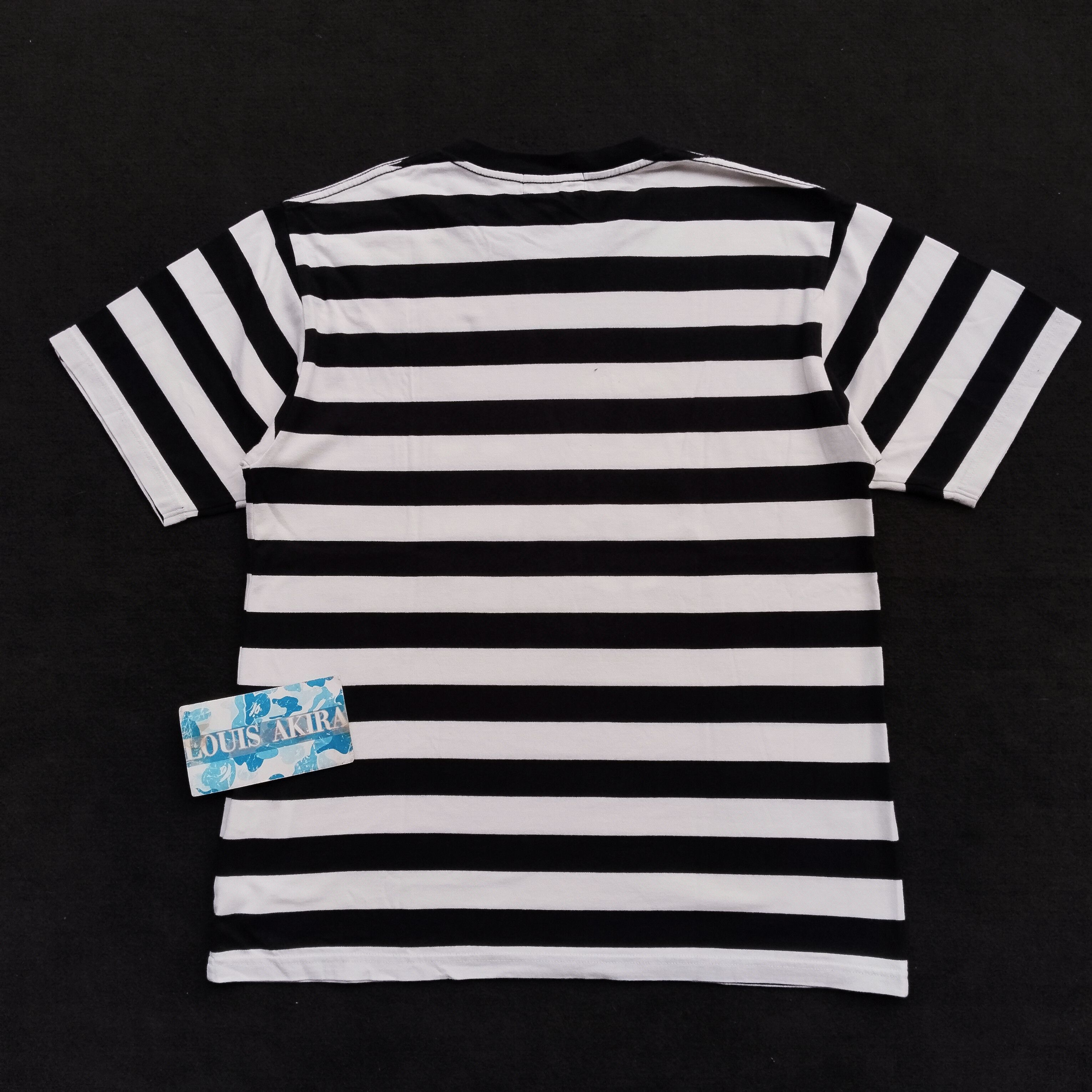 Bape 2017 Bape x Minions Stripe Tee Size US L / EU 52-54 / 3 - 3 Thumbnail