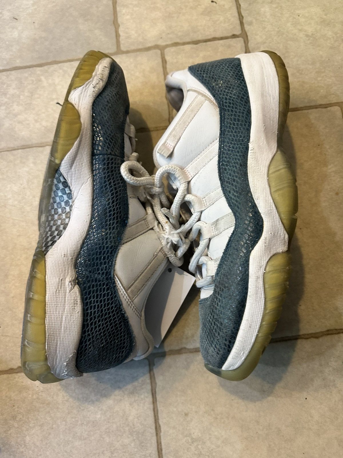 Nike Jordan 11 Retro Low ‘Snake Navy’ Size US 9.5 / EU 42-43 - 2 Thumbnail