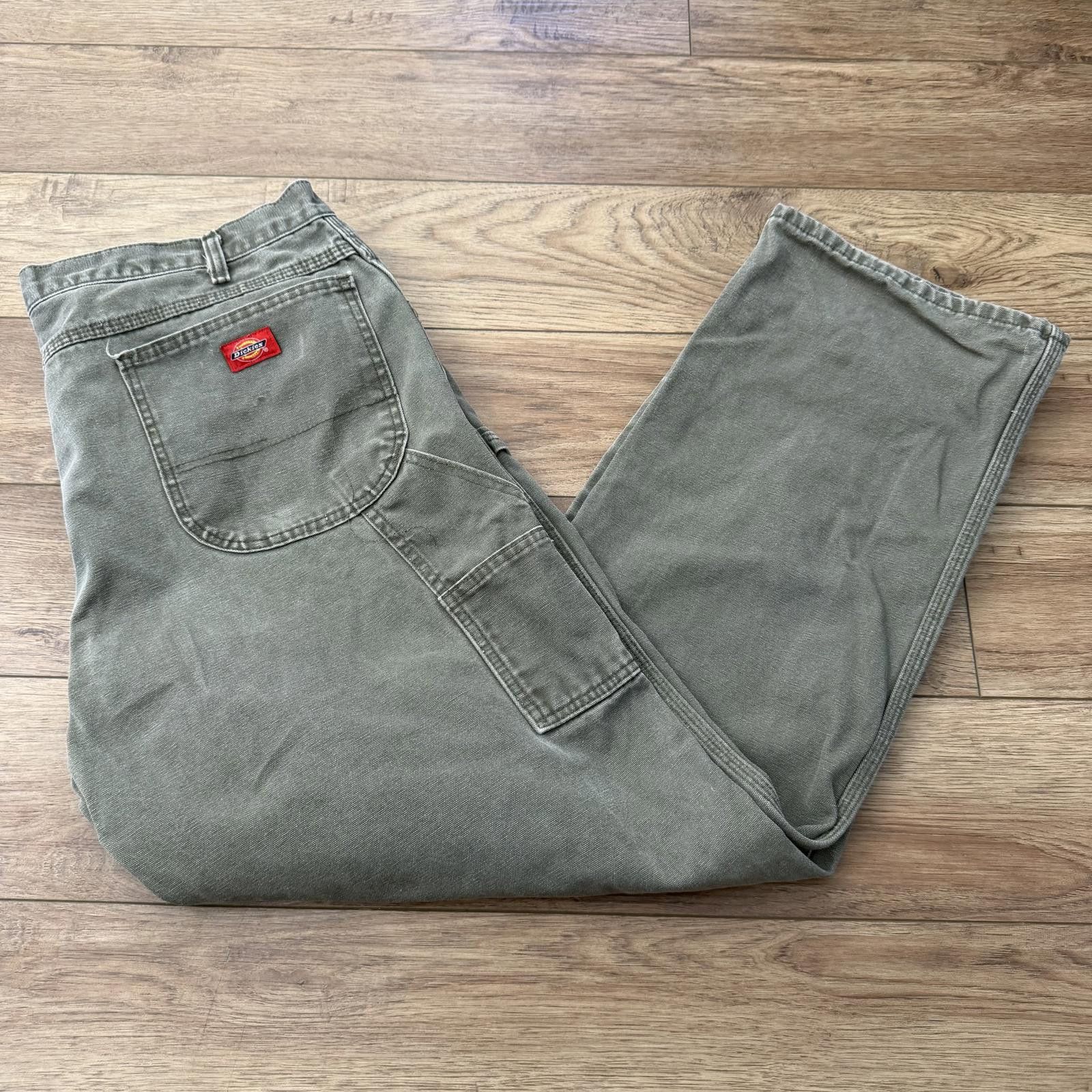 Other Dickies Carpenter Workwear Green Pants 40x32 Grunge Size US 40 / EU 56 - 1 Thumbnail