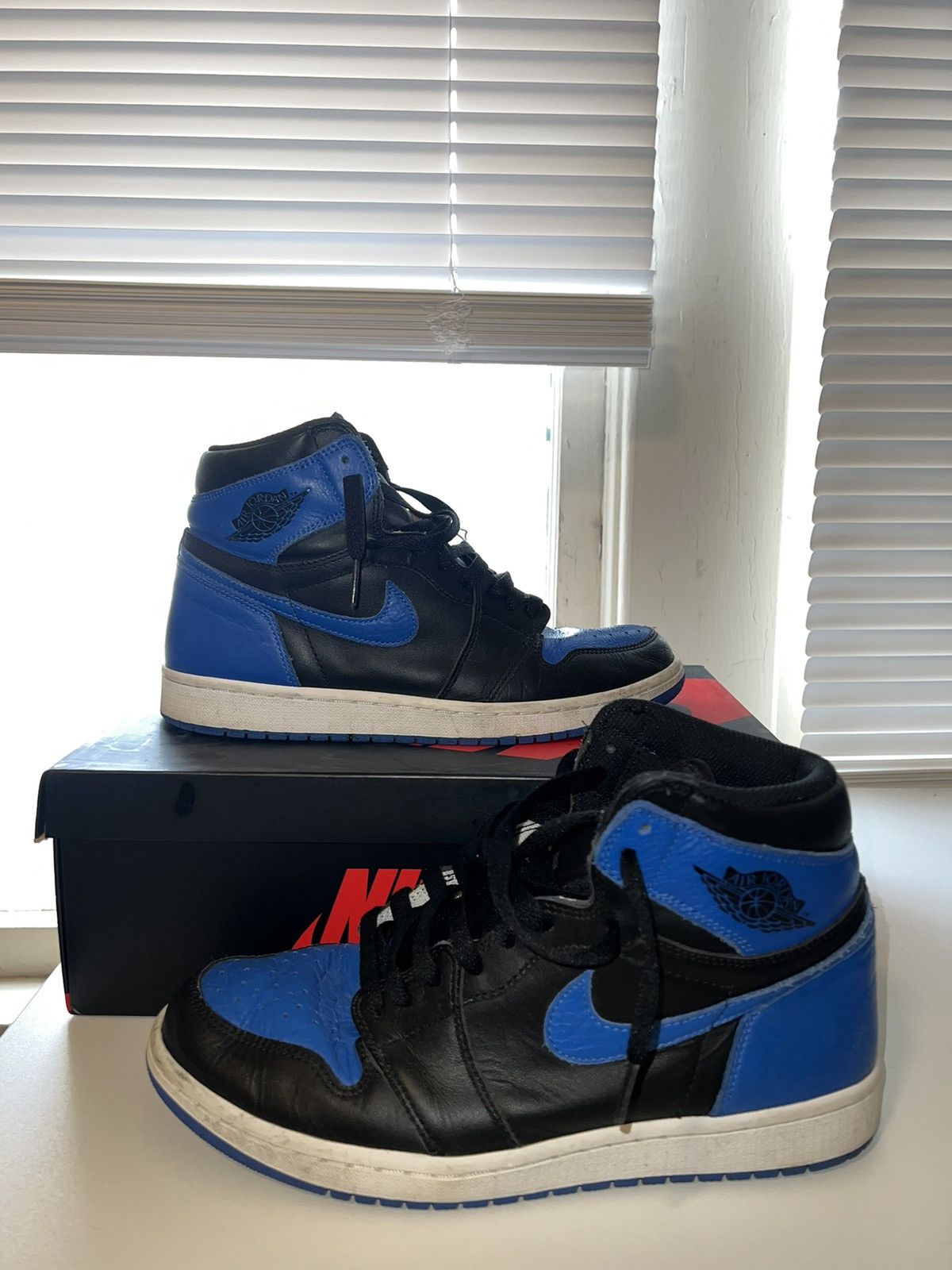 Jordan Brand Air Jordan 1 Royal Blue Size US 10 / EU 43 - 4 Thumbnail