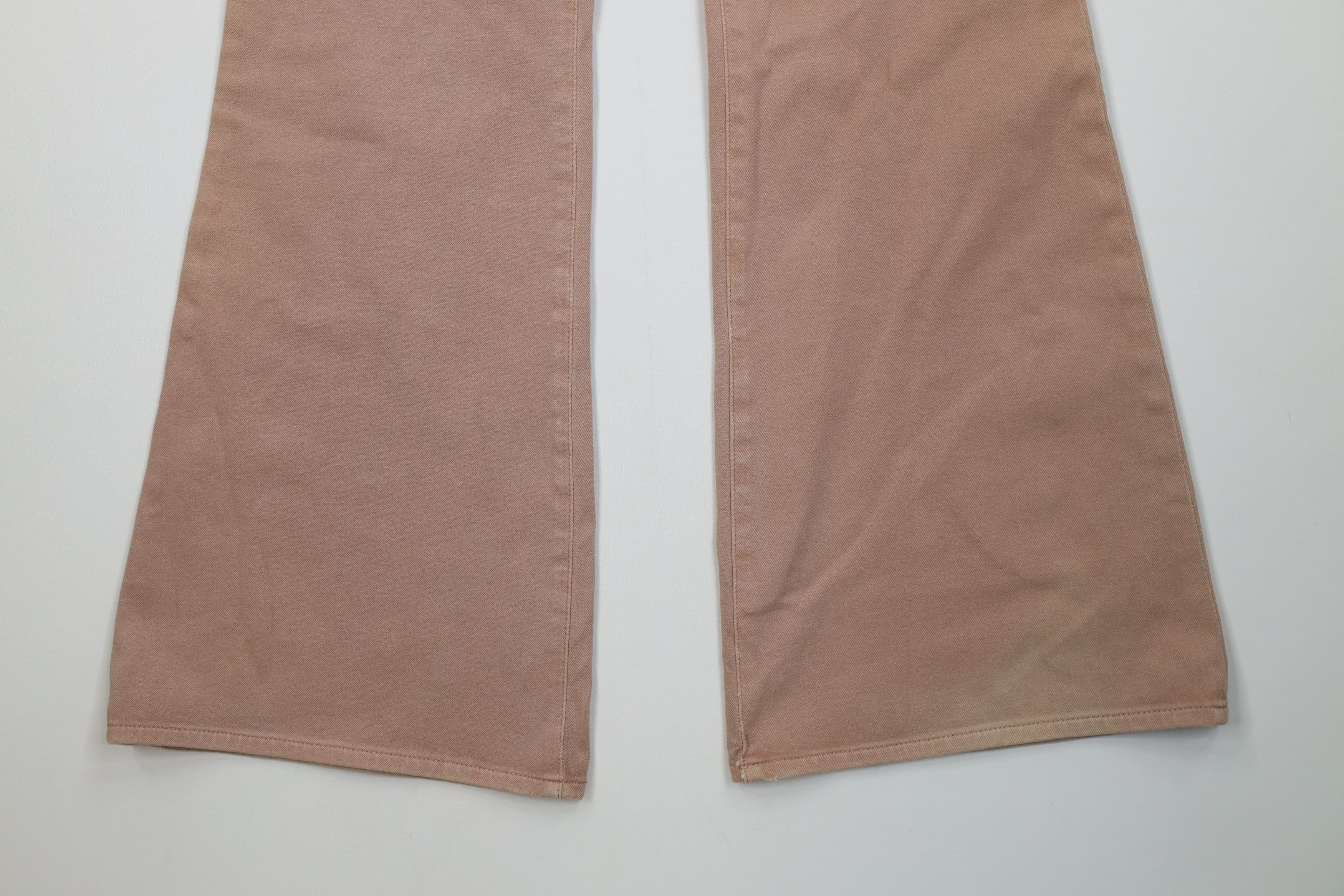 Express Vintage Y2K Express 70s Flared Wide Leg Bell Bottoms Jeans Size 28" / US 6 / IT 42 - 4 Thumbnail
