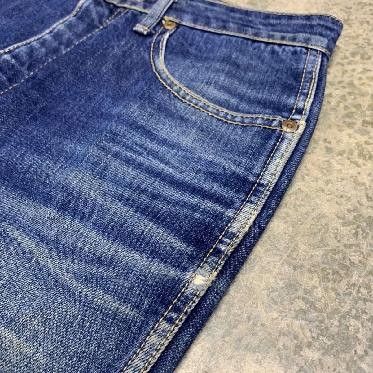 Edwin Vintage Edwin Union Jack Patch Clawmark Fade Jeans Size US 28 / EU 44 - 15 Thumbnail