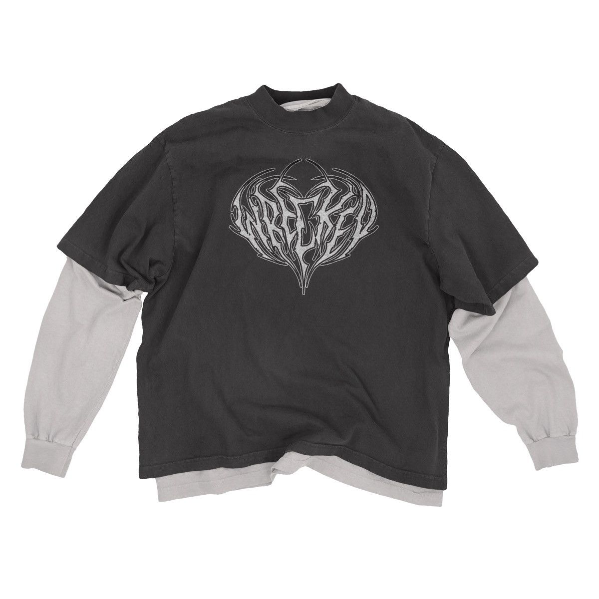 Affliction metal band Double layered longsleeve Size US XL / EU 56 / 4 - 2 Thumbnail