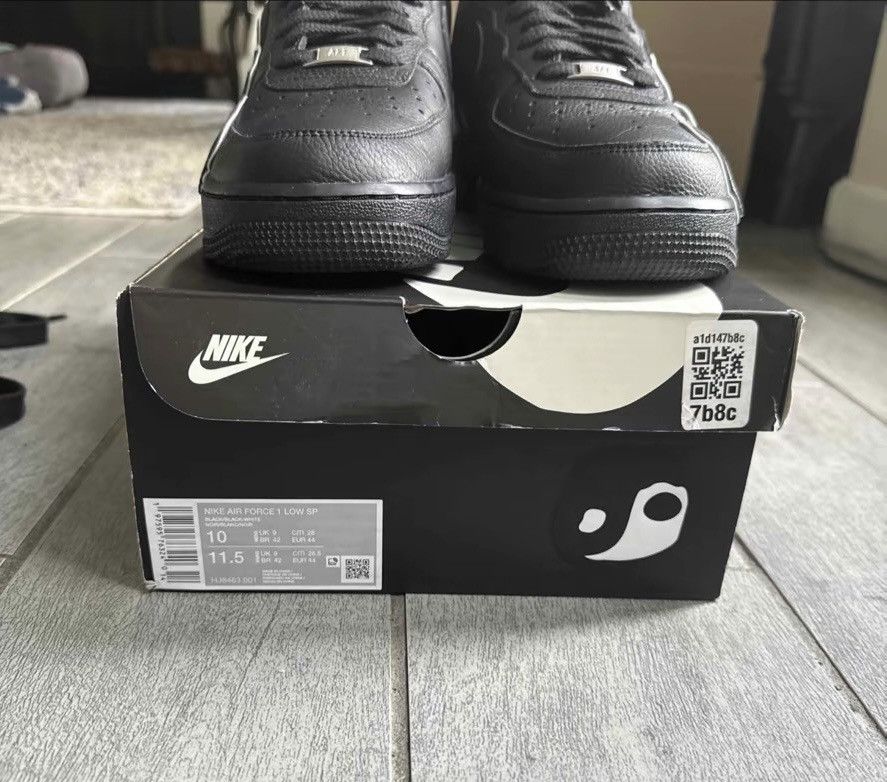 Cactus Plant Flea Market × Nike Cactus Plant Flea Market x Nike Air Force 1 Low Black 2024 Size US 10.5 / EU 43-44 - 9 Thumbnail