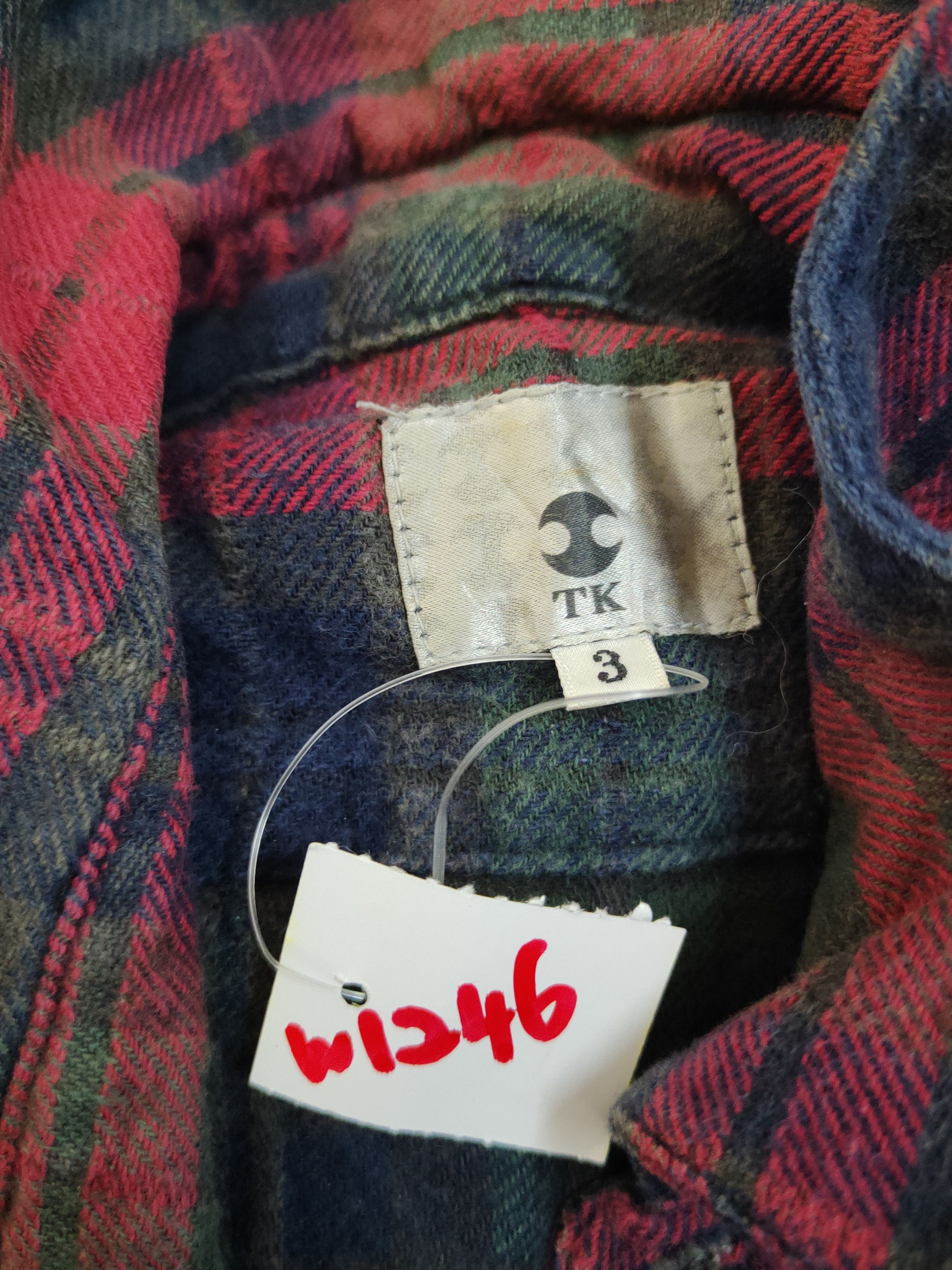 Japanese Brand × Vintage TK Navy Red Button Ups #W46 Size US M / EU 48-50 / 2 - 11 Thumbnail