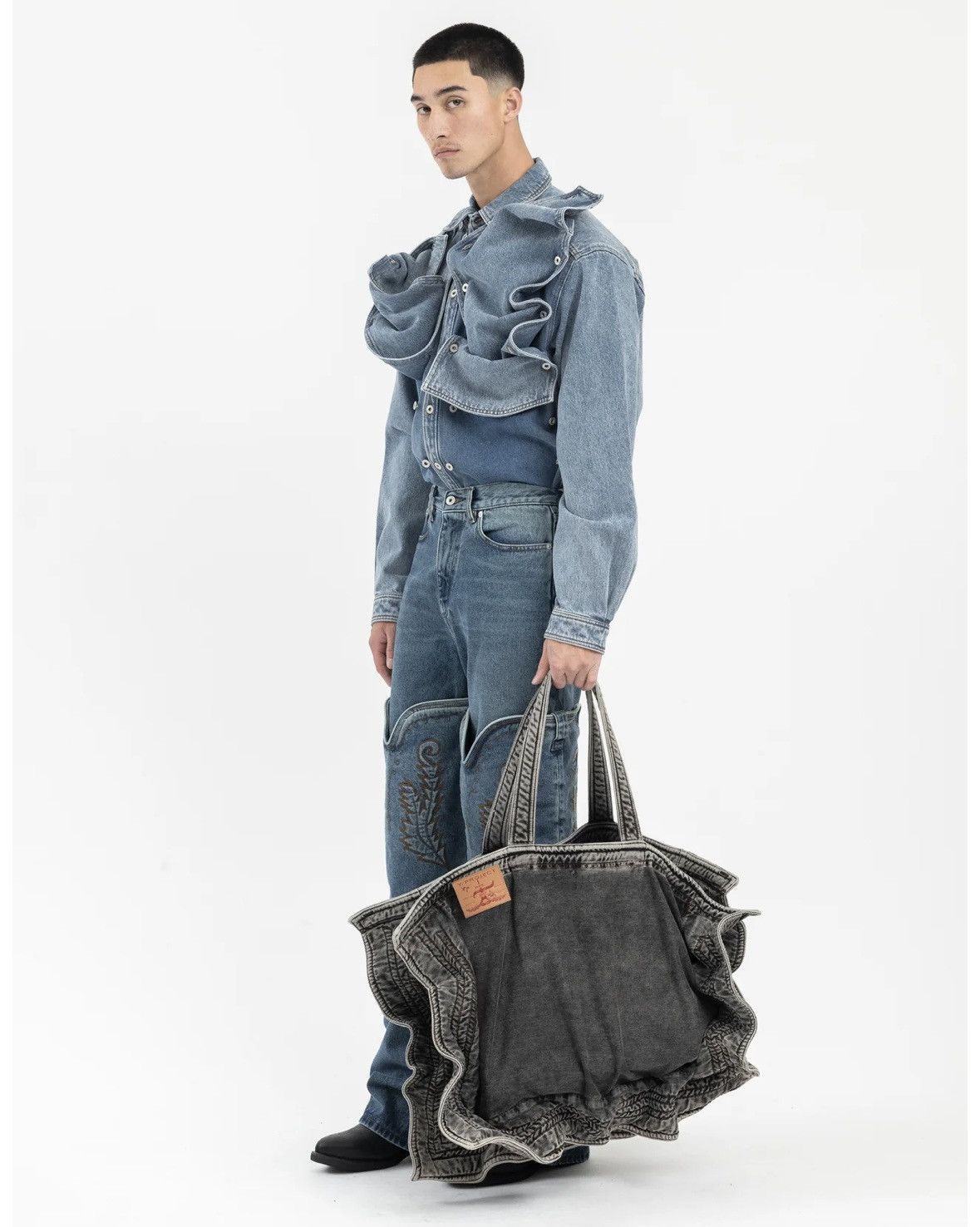 Y/Project Y/Project Cabas Wire bag unisex extra large Size ONE SIZE - 20 Thumbnail