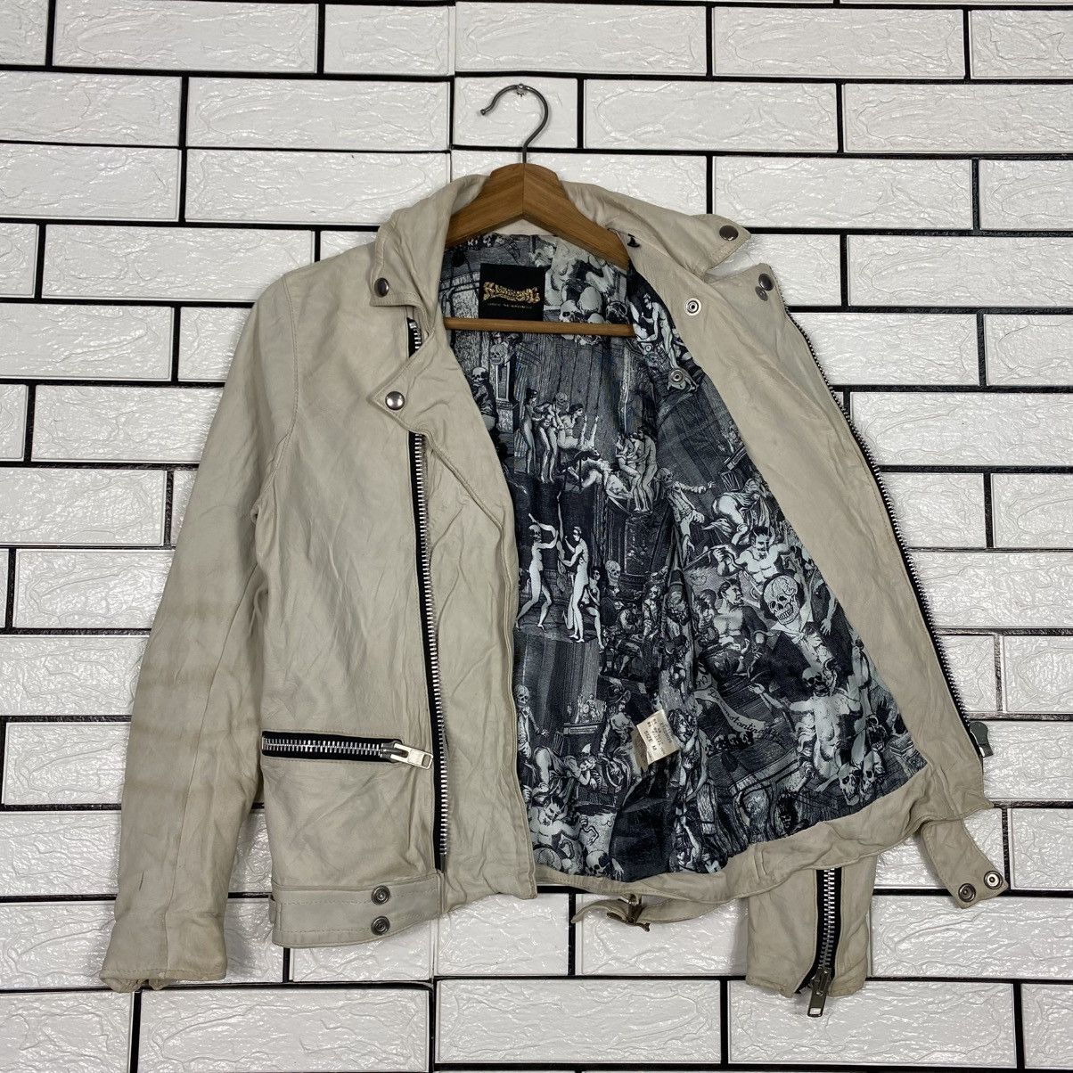 Hysteric Glamour 📌Vintage Double Collar Biker Leather Jacket RNA Inc Size US M / EU 48-50 / 2 - 16 Thumbnail