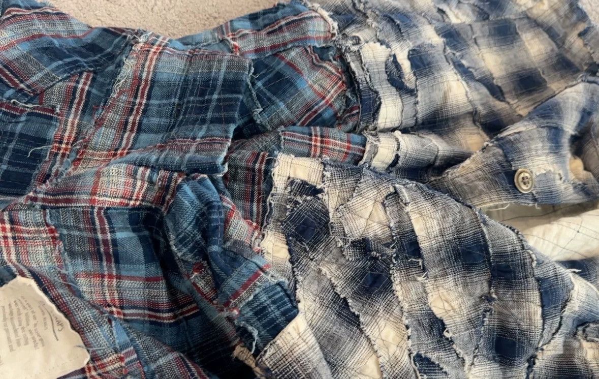 Greg Lauren Greg Lauren patchwork shirt2412-Nextarrow Size US L / EU 52-54 / 3 - 3 Thumbnail