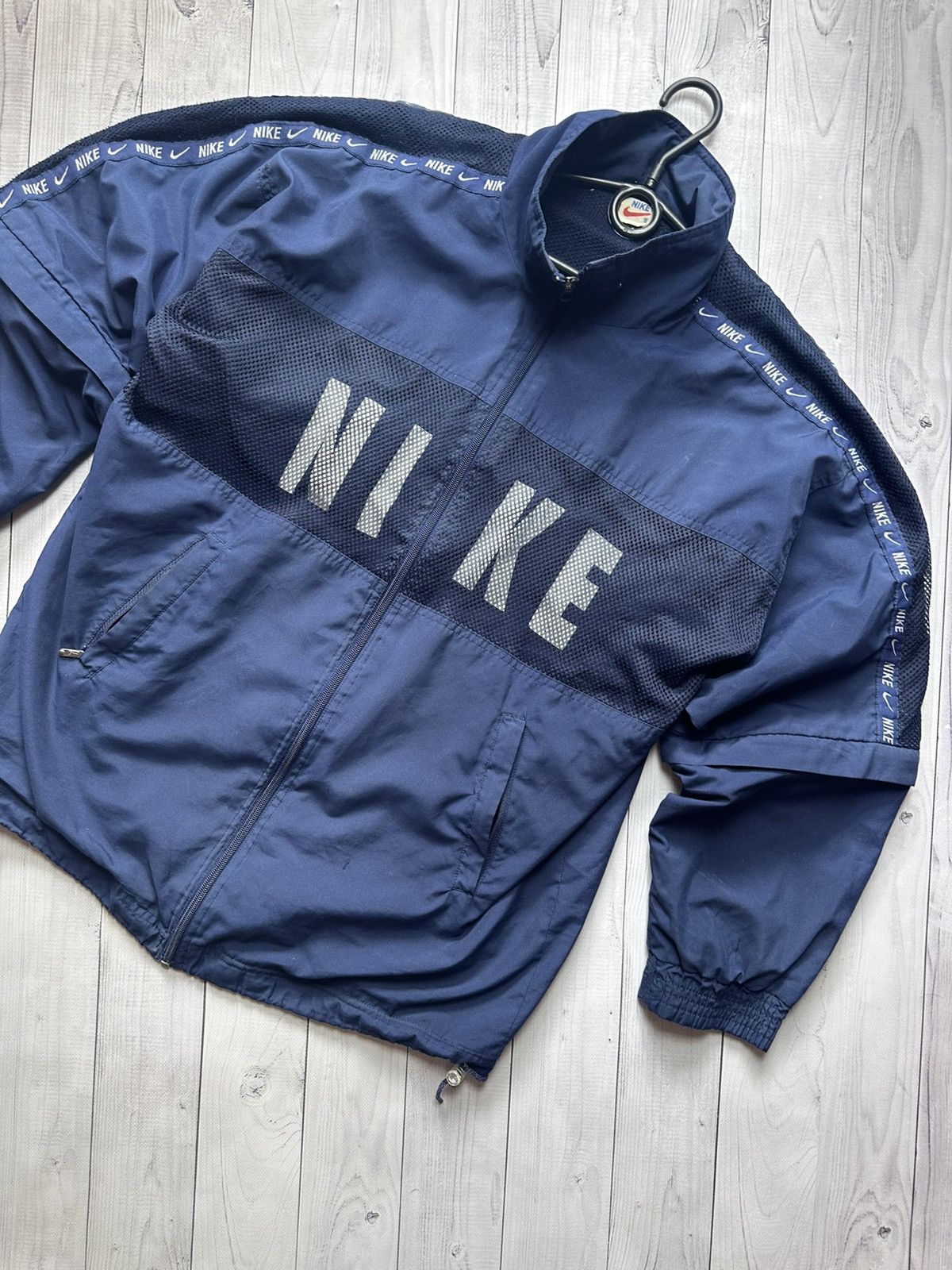 Nike × Vintage Vintage Nike track jacket size M big logo Size US M / EU 48-50 / 2 - 4 Thumbnail