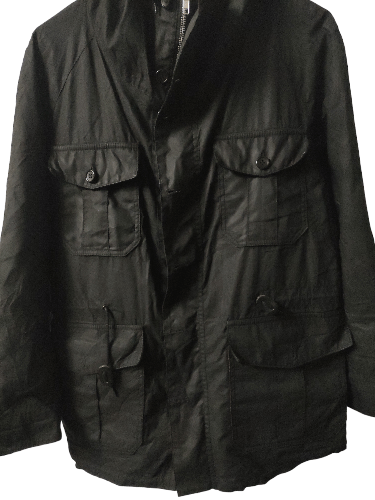 Barbour BARBOUR CANNA WAX JACKET x MARGARET HOWELL Size US L / EU 52-54 / 3 - 3 Thumbnail