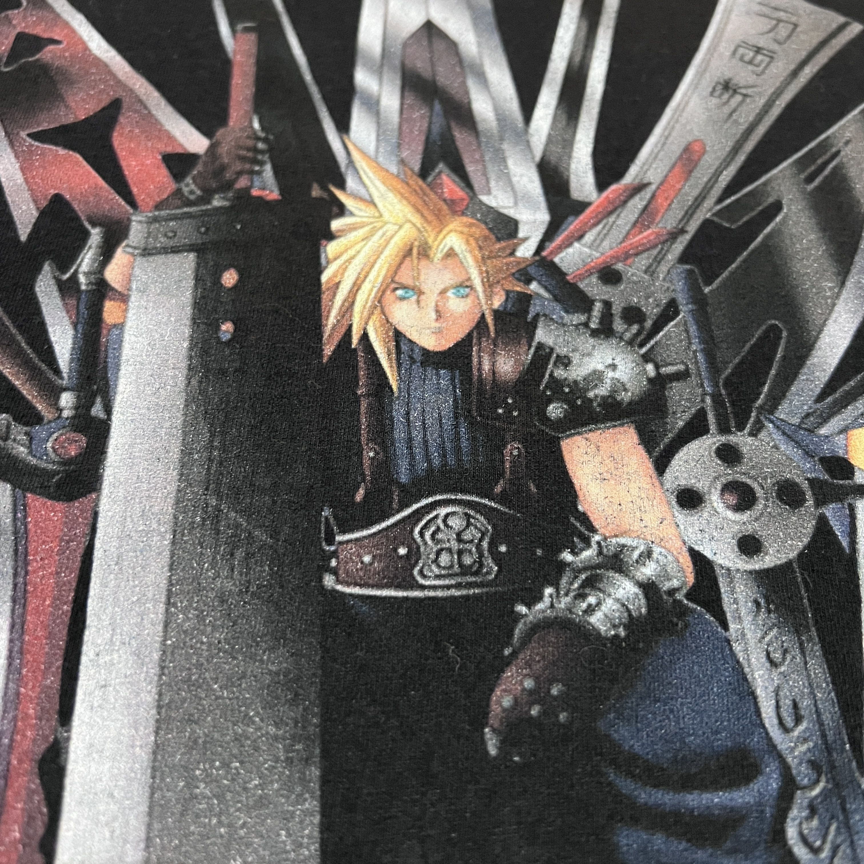Playstation Vintage Y2K Final Fantasy VII 7 Tee4XL Oversized Manga Anime Size US XXL / EU 58 / 5 - 5 Thumbnail