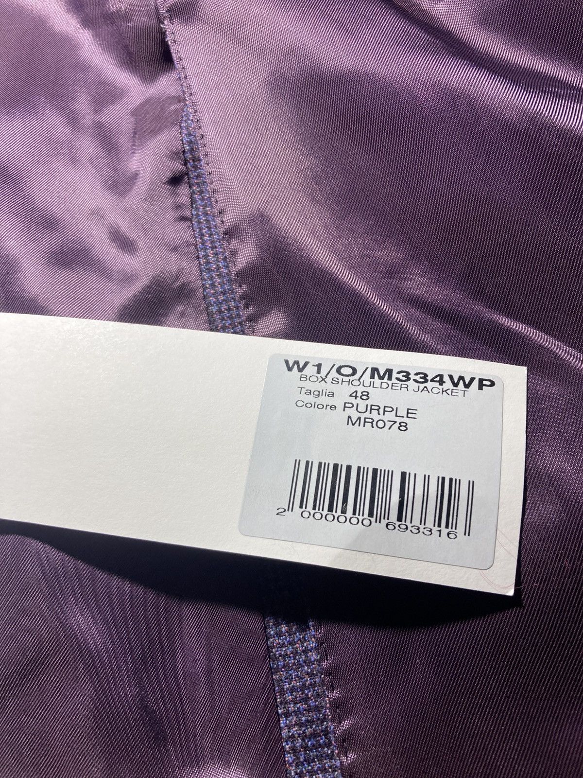 Martine Rose New AW21 Martine Rose Boxy Shoulder Jacket Wrap 48 Size 48R - 6 Thumbnail