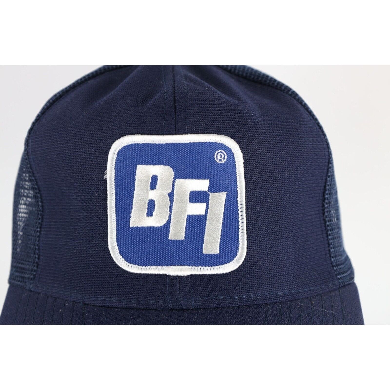 Vintage Deadstock Vintage 80s BFI Recycle Waste Company Trucker Hat Size ONE SIZE - 2 Thumbnail