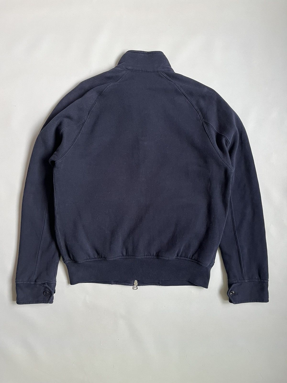 Polo Ralph Lauren Vintage 90s Polo Ralph Lauren Blue Cotton Bomber Sweatshirt Size US M / EU 48-50 / 2 - 9 Thumbnail