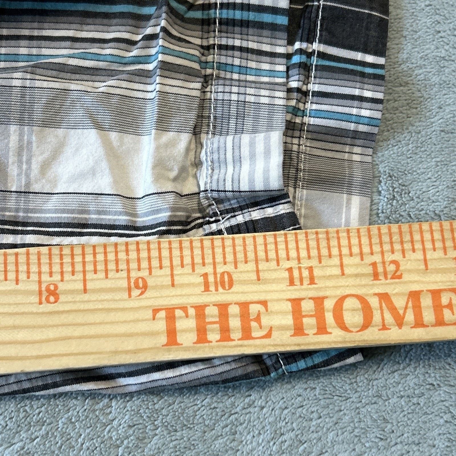 Anchor Blue Y2k 2000s Anchor Blue Plaid Shorts Men 32 90s Retro Hawaiian Size US 32 / EU 48 - 13 Thumbnail