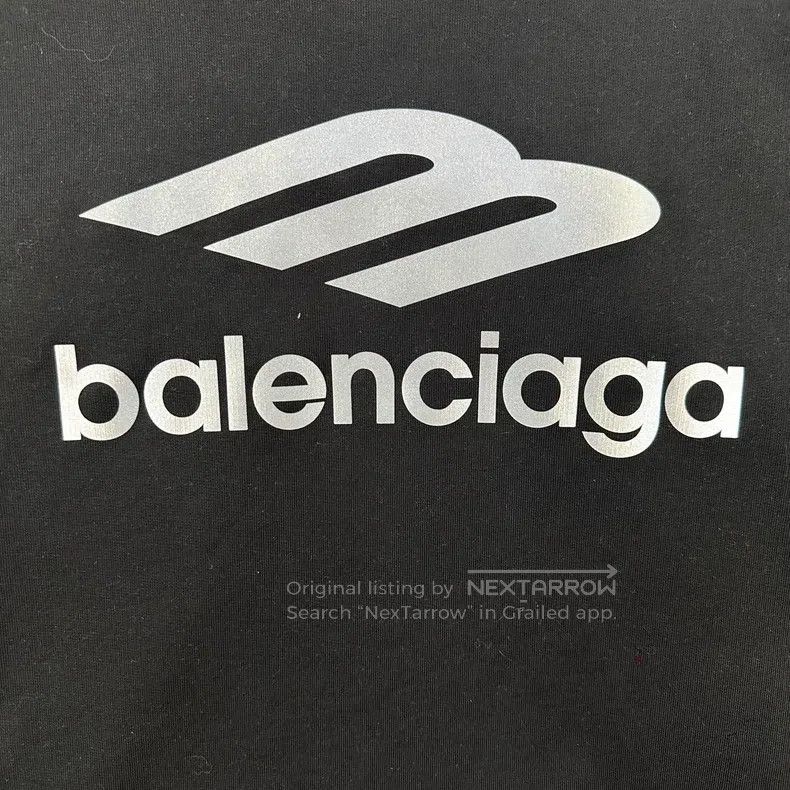 Balenciaga Balenciaga Ski Hoodie with Reflective Logo and Fleece Lini Size US S / EU 44-46 / 1 - 5 Thumbnail