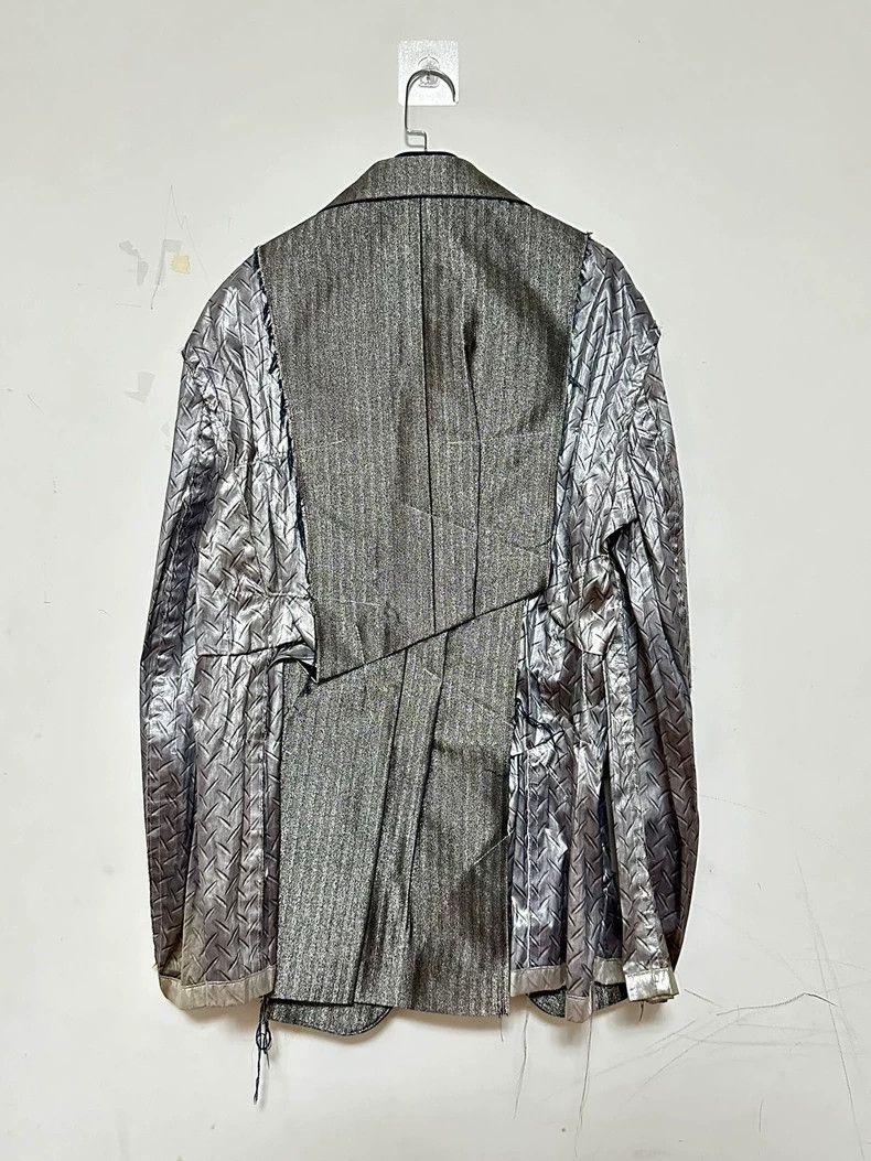 Comme des Garcons Comme Des Garcons Silver-lined pleated suit Size US L / EU 52-54 / 3 - 2 Thumbnail