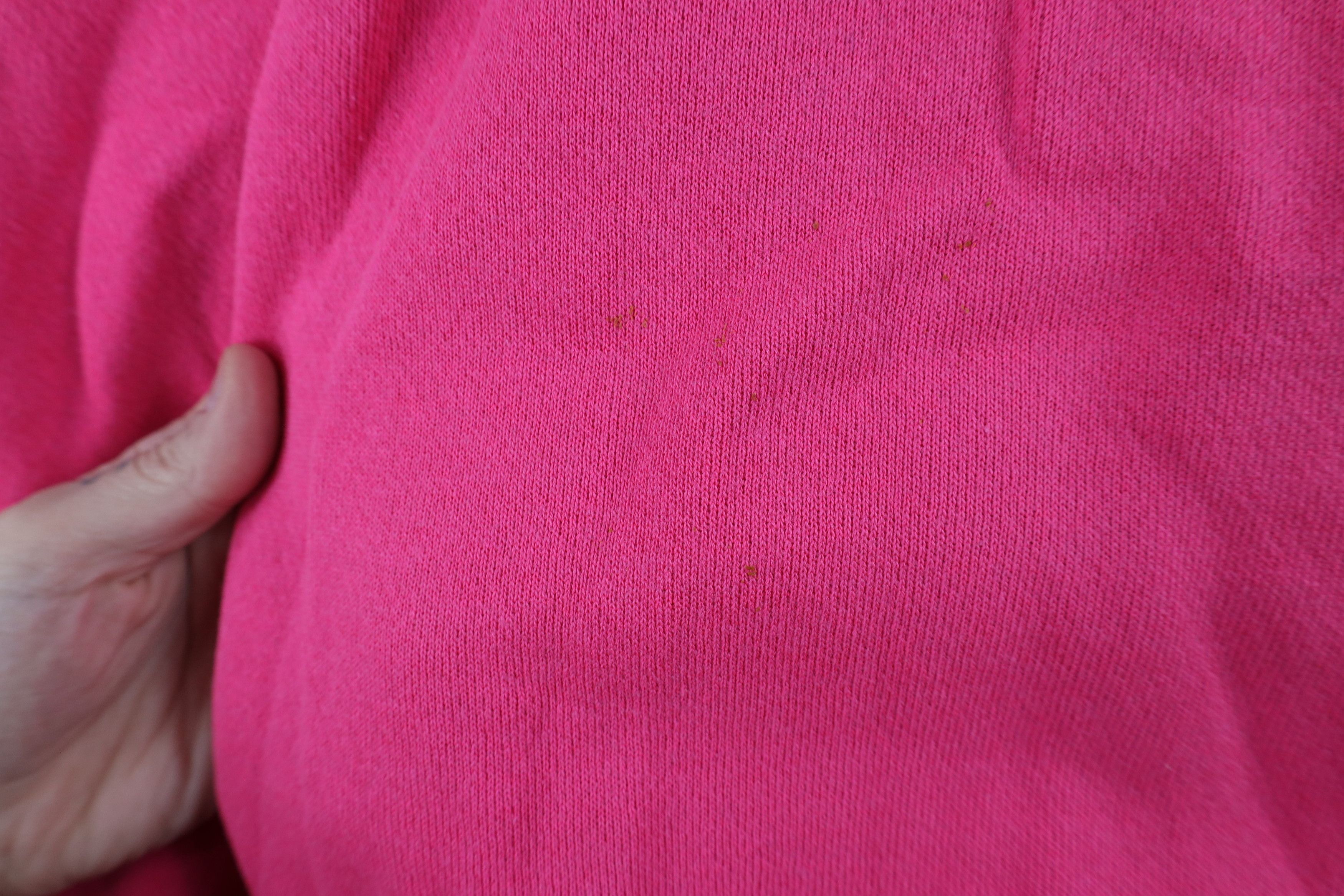 Vintage Vintage 80s 90s Streetwear Crewneck Sweatshirt Pink USA Size XL / US 12-14 / IT 48-50 - 6 Thumbnail