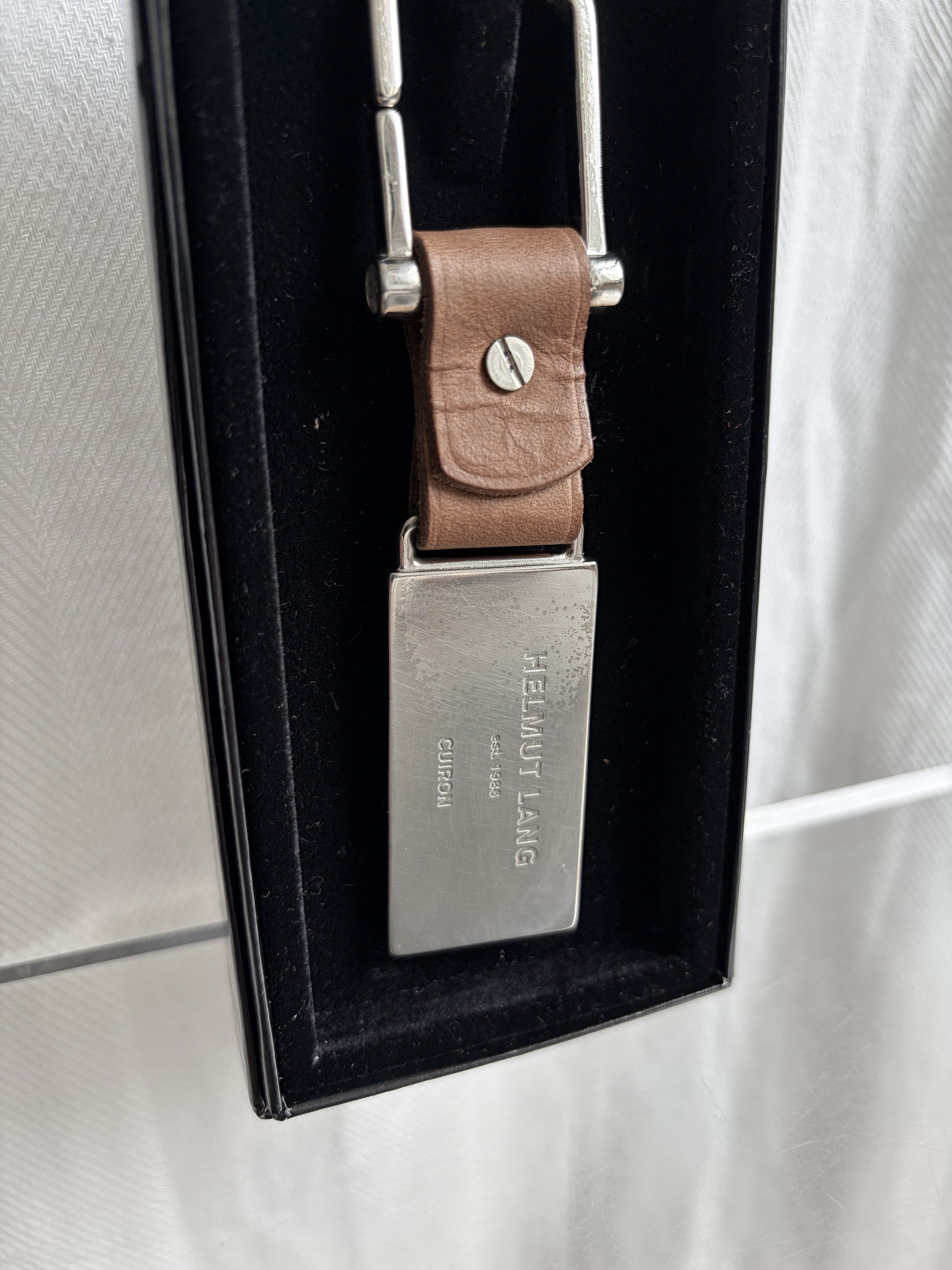 Helmut Lang 2000s Leather Key Chain Size ONE SIZE - 8 Thumbnail