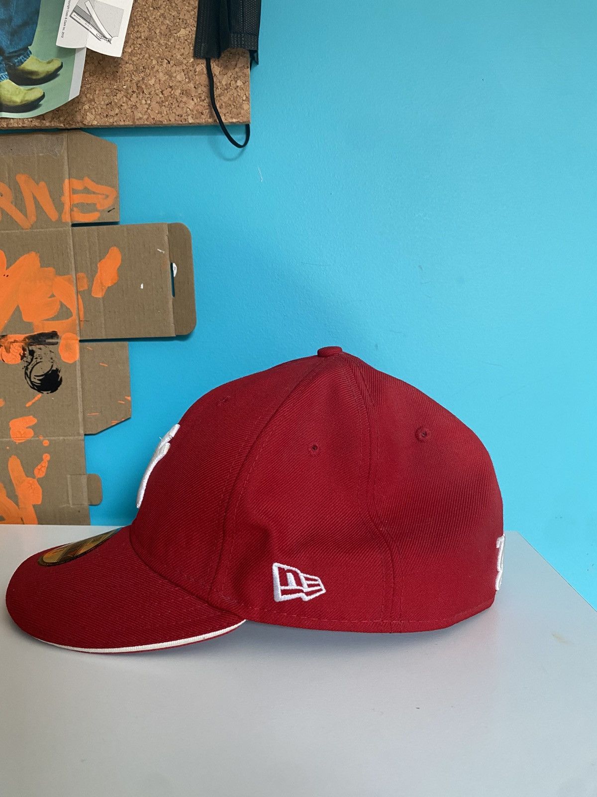 New Era New York Yankees 59FIFTY Fitted Cap– New Era MLB Authentic Size ONE SIZE - 3 Thumbnail