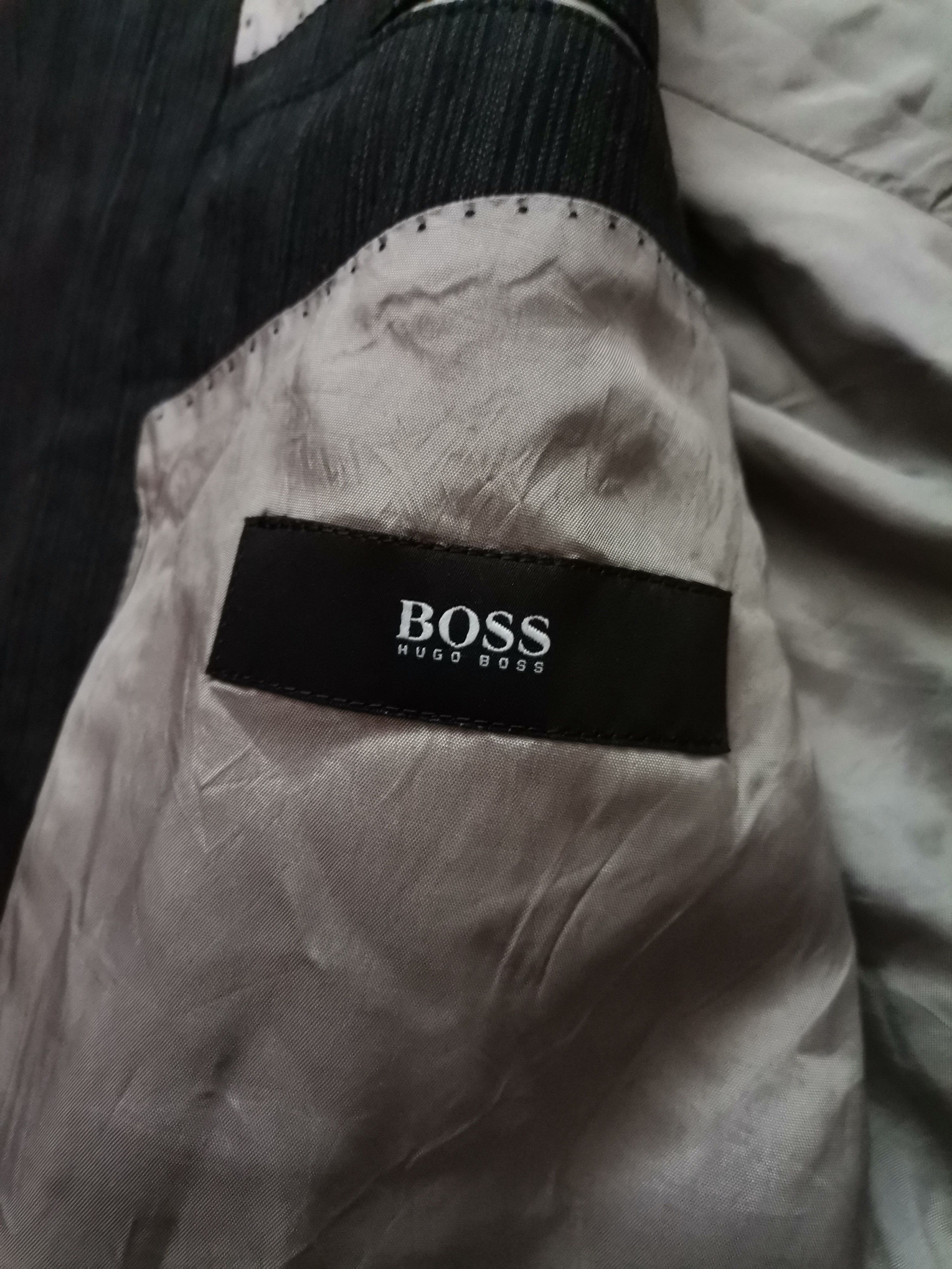 Hugo Boss × Vintage Vintage Hugo Boss Striped Blazer Size 42R - 3 Thumbnail