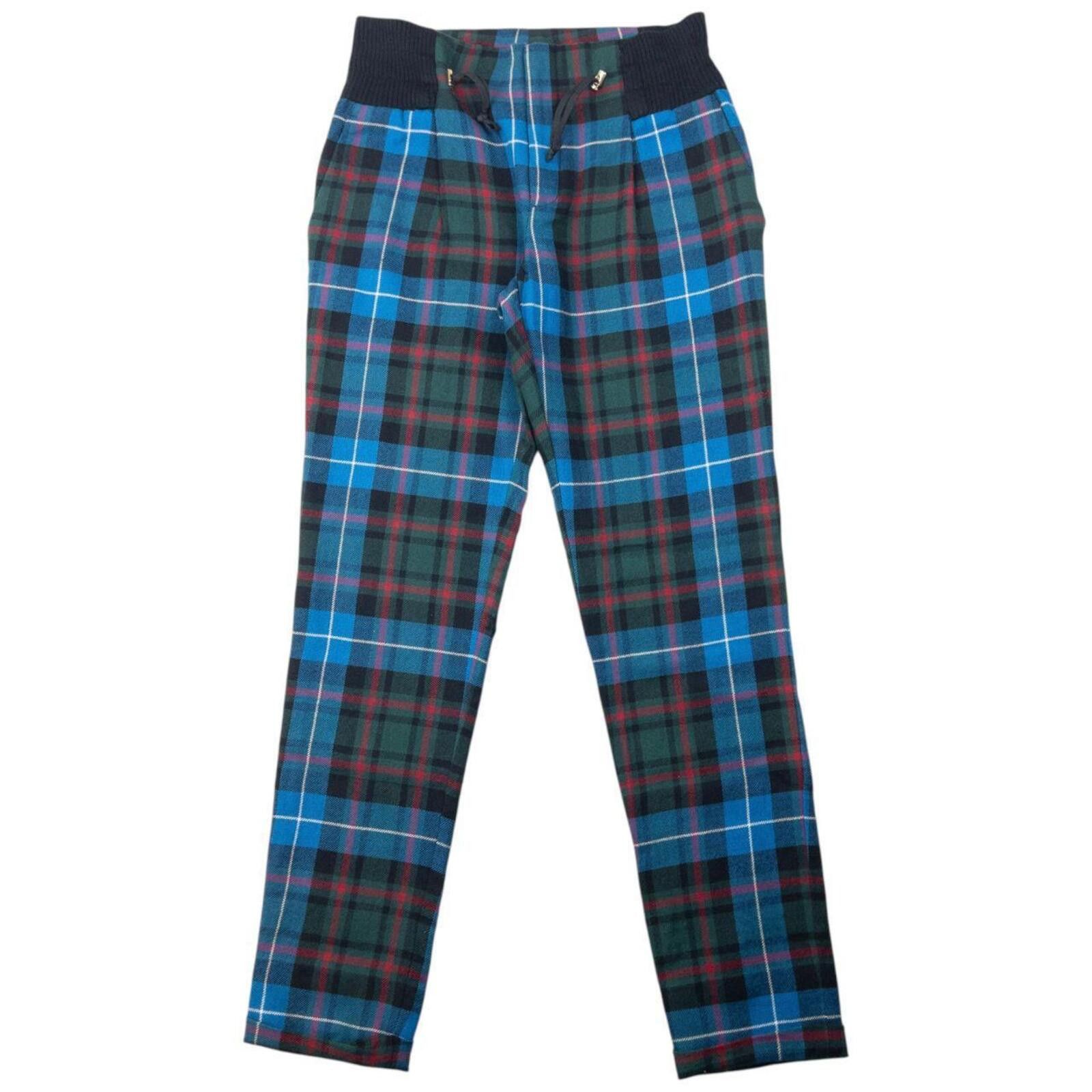 Gucci Vintage 2000s Gucci Checkered Wool Trousers Size M Size US 32 / EU 48 - 2 Thumbnail