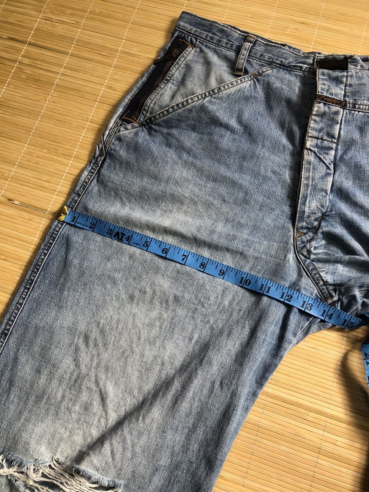 Marithe + Francois Girbaud Vintage Marithé & Francois Girbaud baggy jeans distressed Size US 33 - 15 Thumbnail