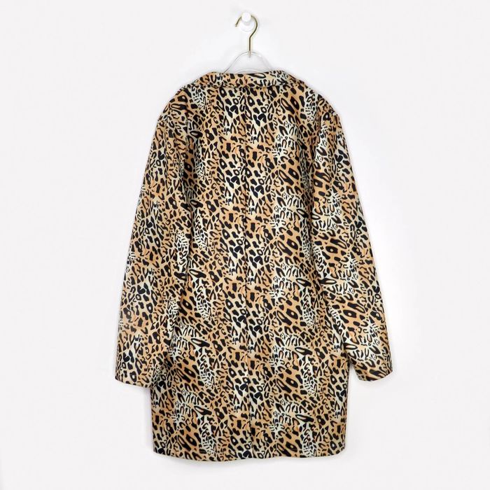 Lisa Says Gah Lisa Says Gah Leopard Pattern Long Blazer Jacket | Grailed