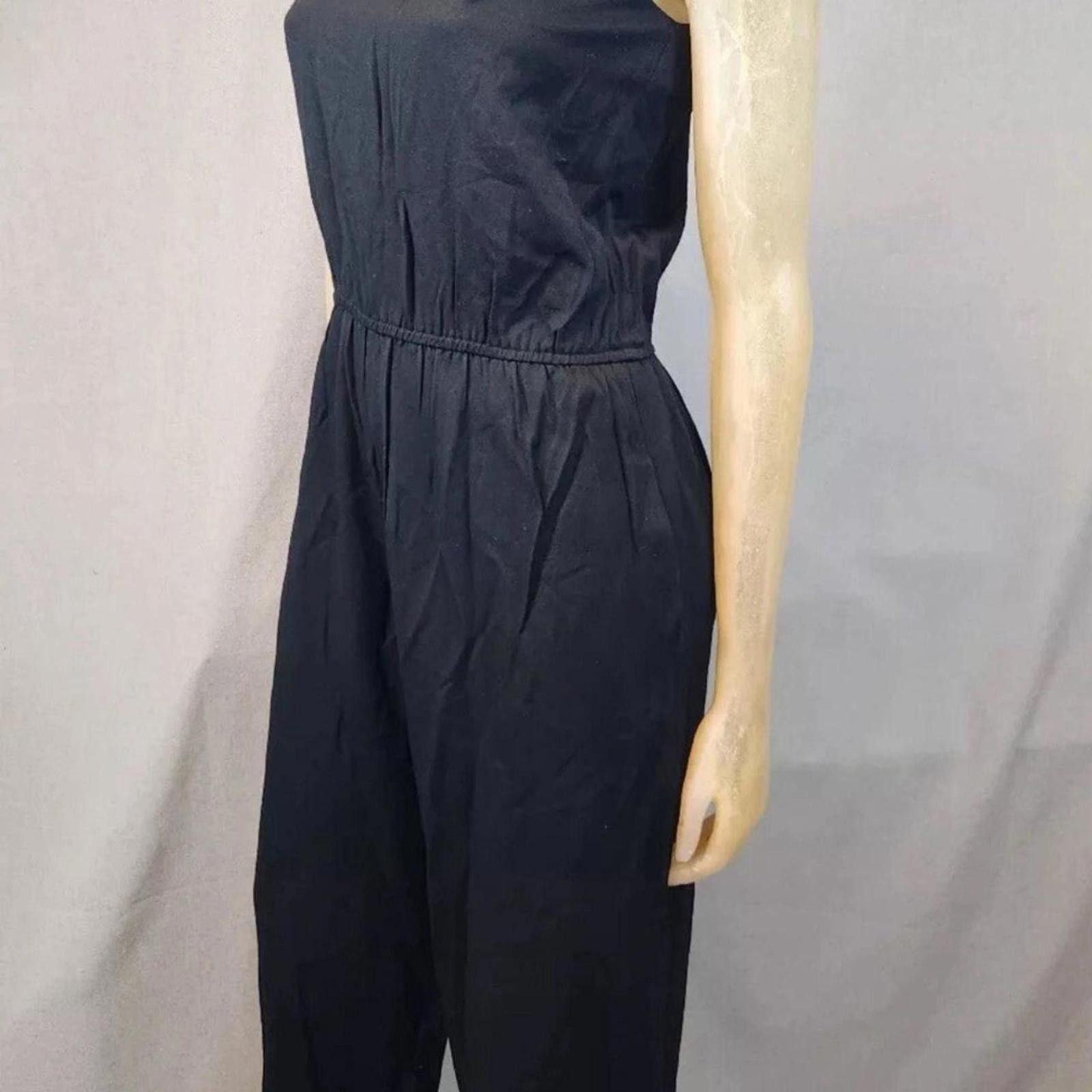 Other Black Virgo II jumpsuit #jumpsuit vintage large Size 36" / US 14 / IT 50 - 2 Thumbnail