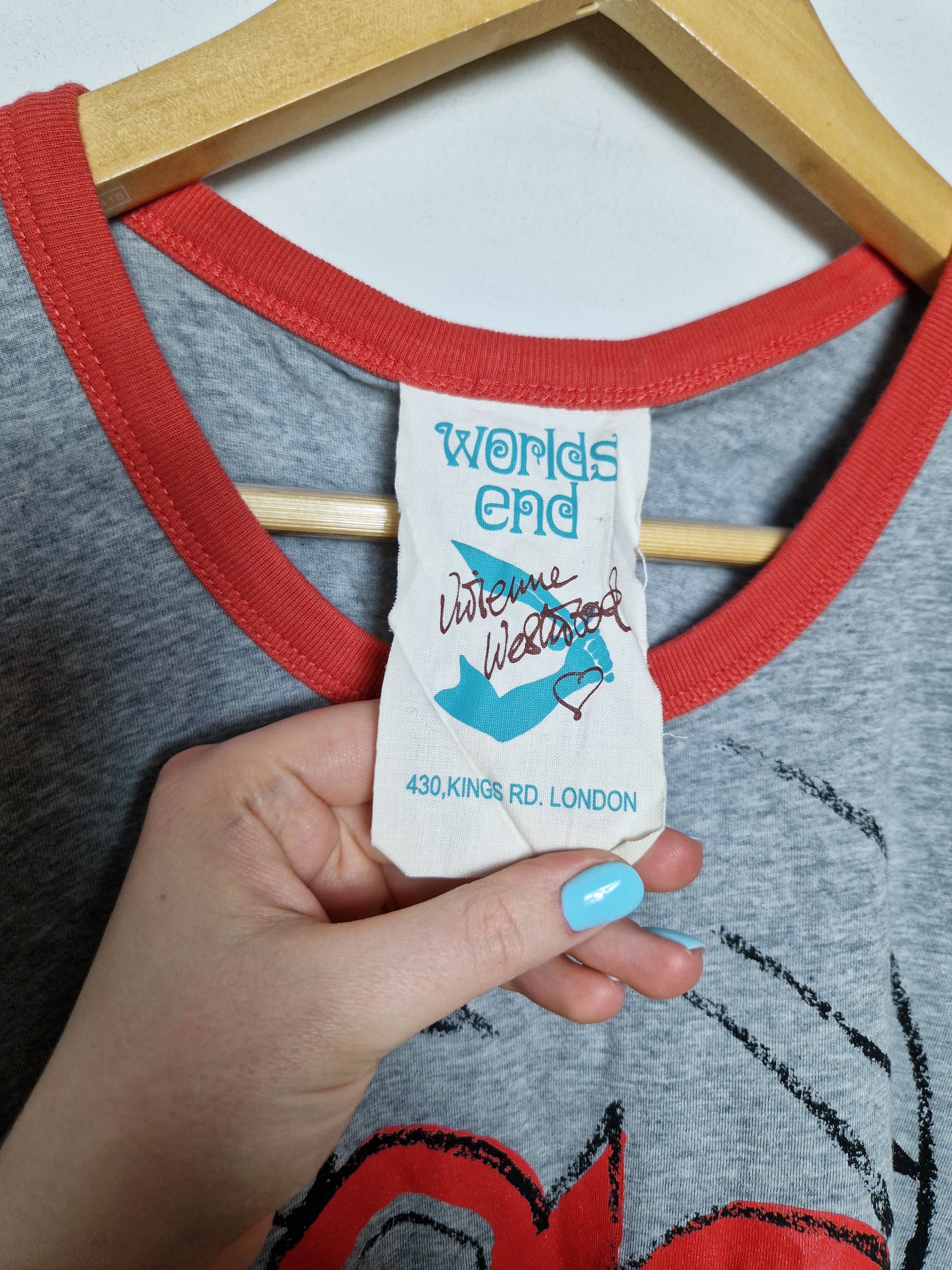 Vivienne Westwood World's End rare tee