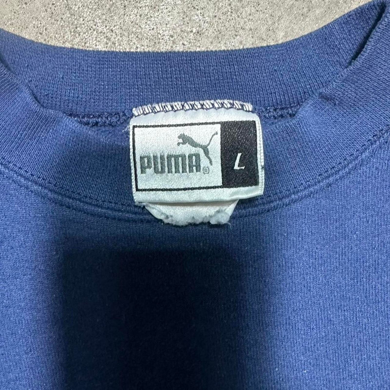 Puma Vintage 90s Puma Chicago Bears Crewneck NFL Sweatshirt Blue Size US L / EU 52-54 / 3 - 4 Thumbnail