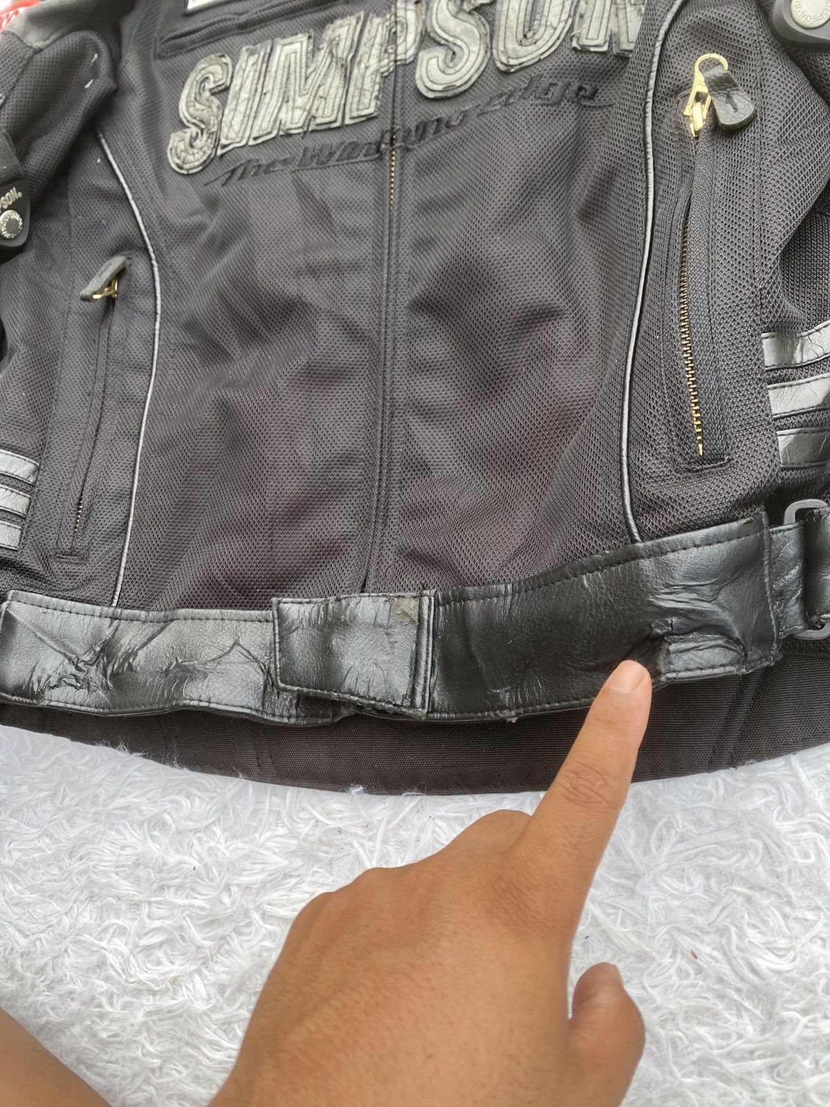 ICON Motorsports Rare Vintage Simpson Biker Racing Jacket Size US M / EU 48-50 / 2 - 17 Thumbnail