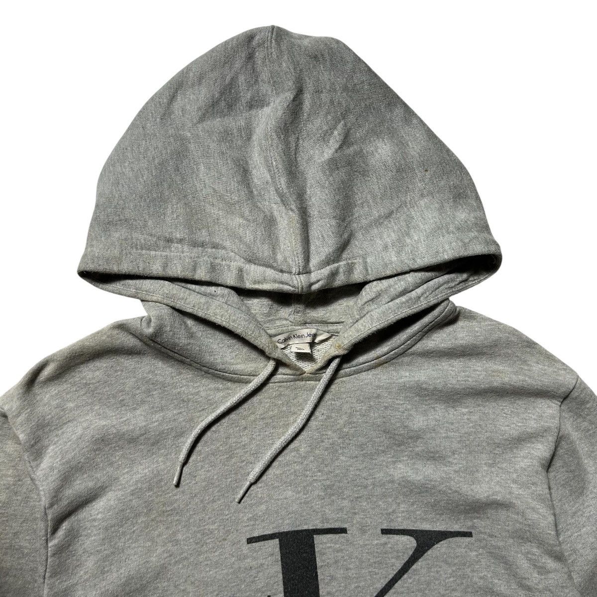Calvin Klein Vintage Calvin Klein Big Logo Hoodie Size M / US 6-8 / IT 42-44 - 4 Thumbnail