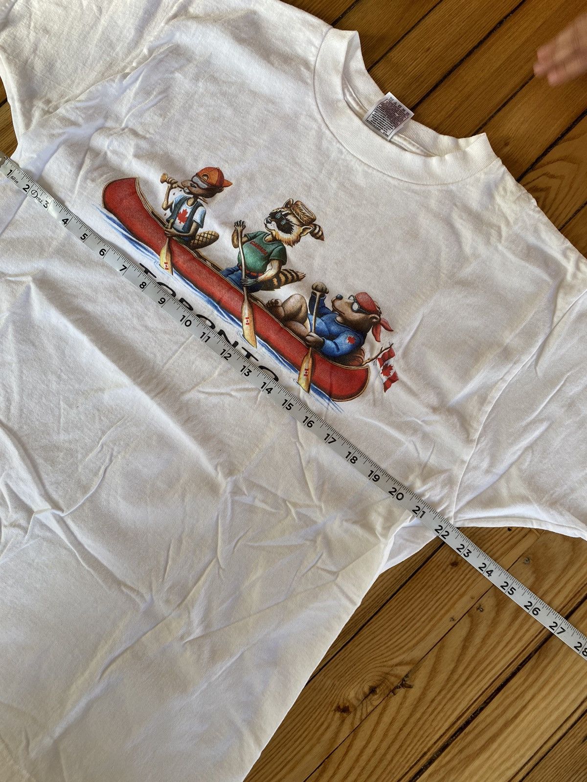 Hanes × Vintage Vintage Toronto T L/Xl Size US L / EU 52-54 / 3 - 3 Thumbnail