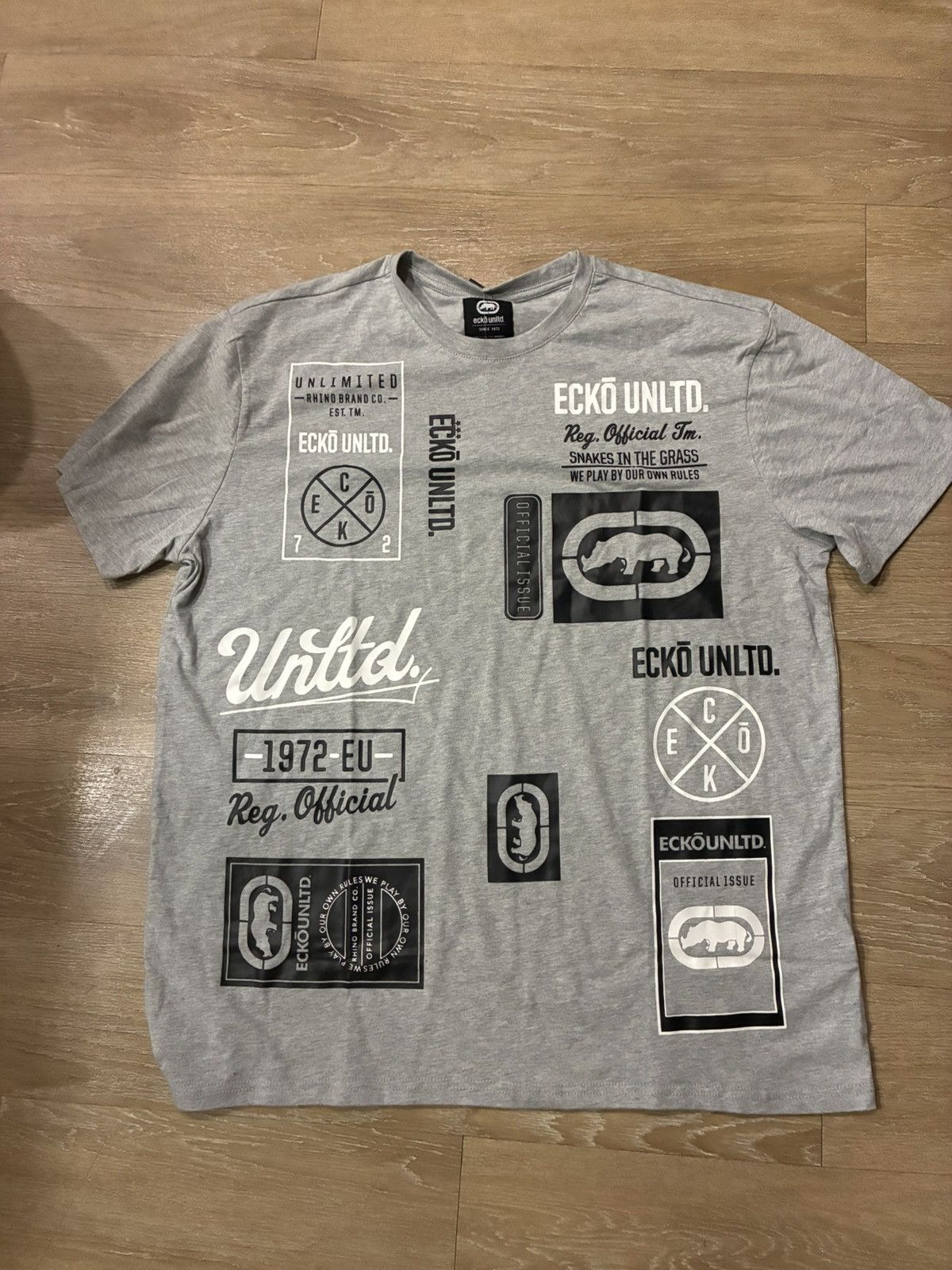 Ecko Unltd. Ecko Unltd. grey T-shirt Size XXL Size US XXL / EU 58 / 5 - 1 Thumbnail