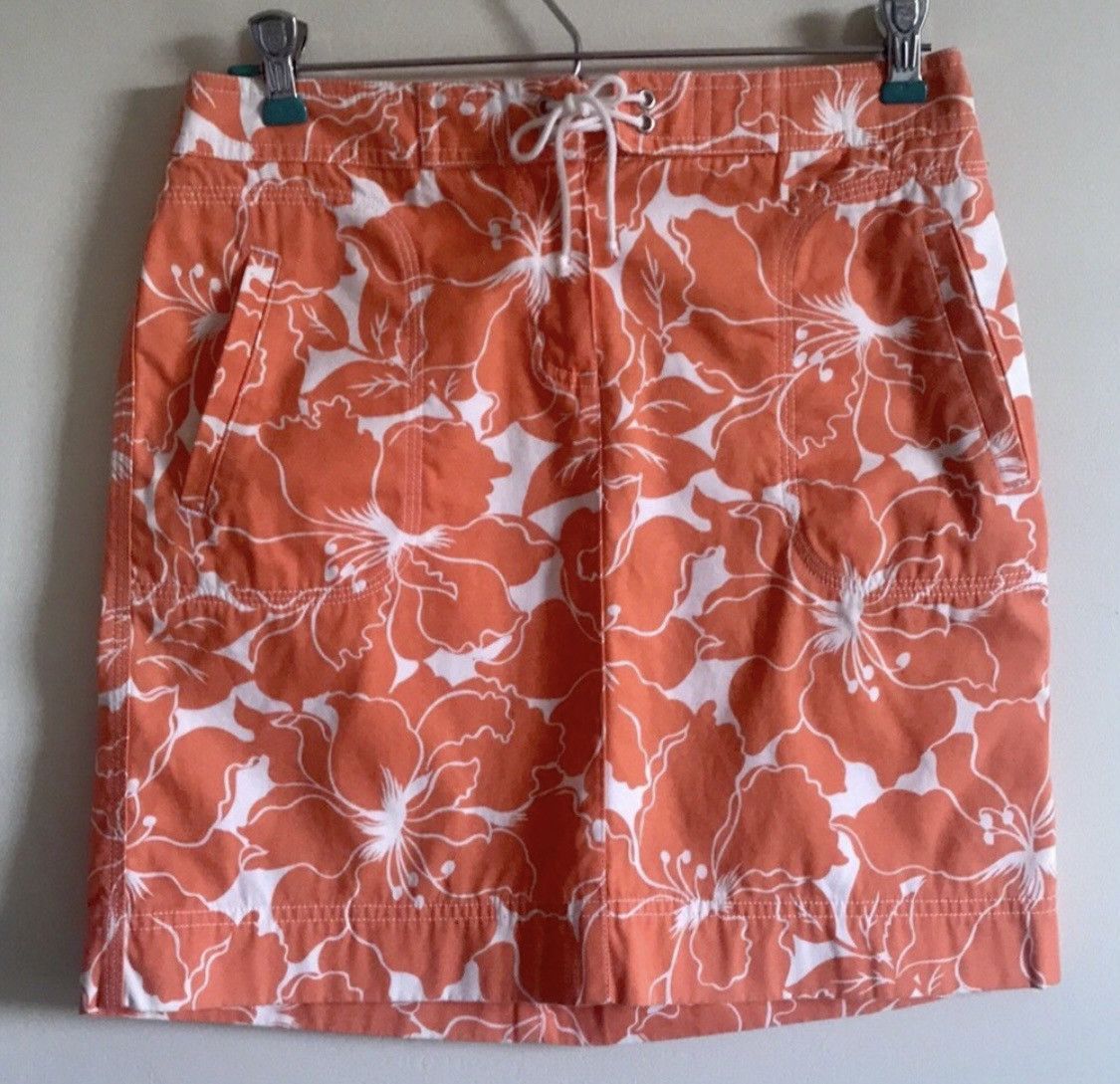 Loft LOFT HAWAIIAN POCKET MINI SKIRT WITH TIE SIZE 2 Size 28" / US 6 / IT 42 - 2 Thumbnail