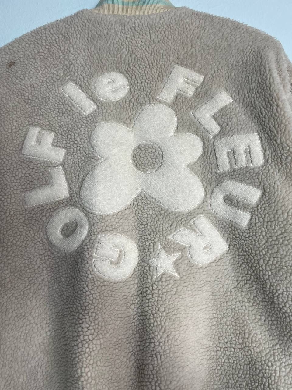 Converse × Golf le Fleur Golf/Converse Collab Varsity Jacket Sherpa Varsity Jacket Size US M / EU 48-50 / 2 - 5 Thumbnail
