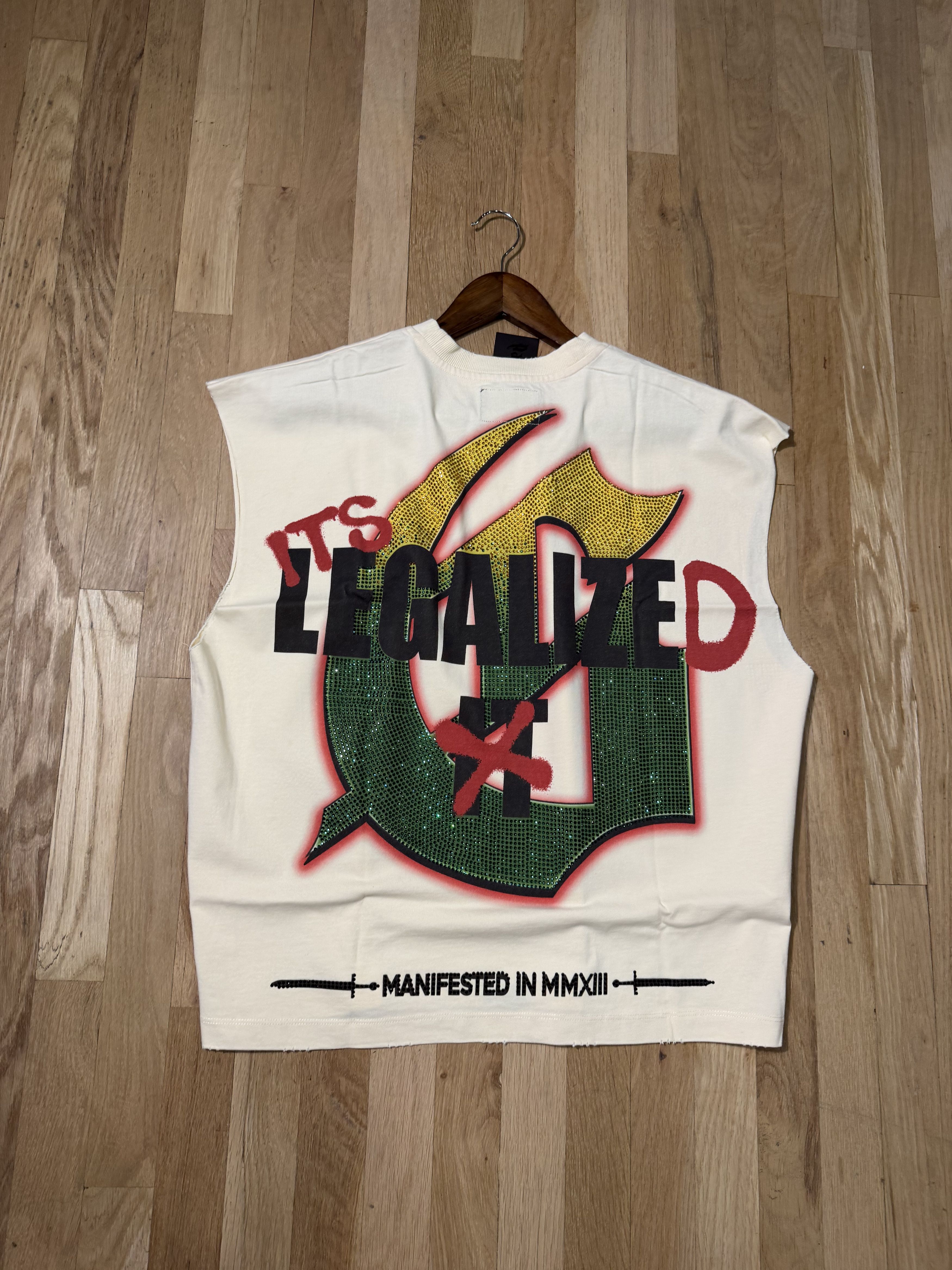 Godspeed Godspeed 420 Indoor VVS Sleeveless Tee Bone Size US XL / EU 56 / 4 - 3 Thumbnail