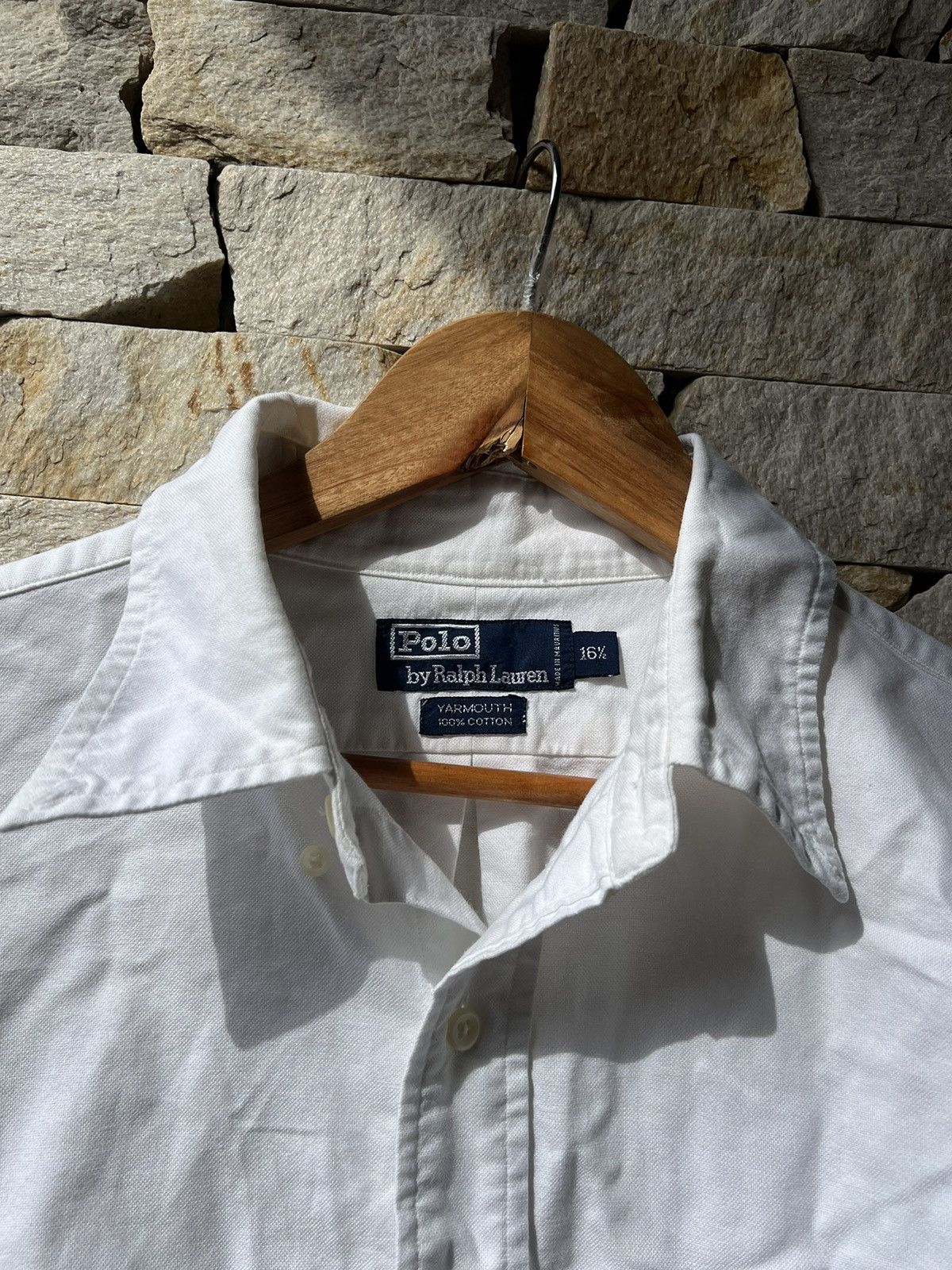 Polo Ralph Lauren × Ralph Lauren × Vintage Polo Ralph Lauren Vintage Shirt Size US XL / EU 56 / 4 - 2 Thumbnail