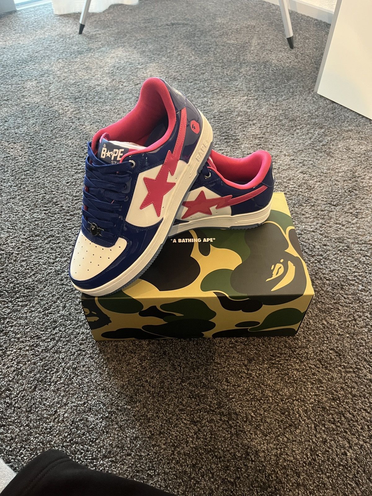 Bape !SOLD! Bape sta #1 blue Size US 12 / EU 45 - 1 Thumbnail