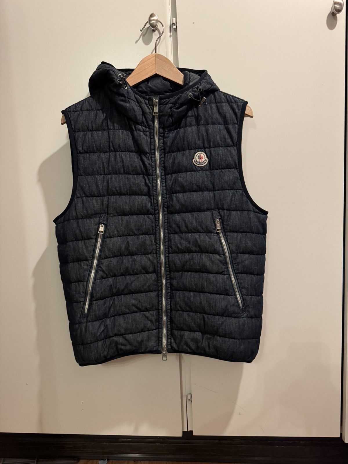 Moncler Moncler Dover Hooded Down Vest Size US S / EU 44-46 / 1 - 2 Thumbnail