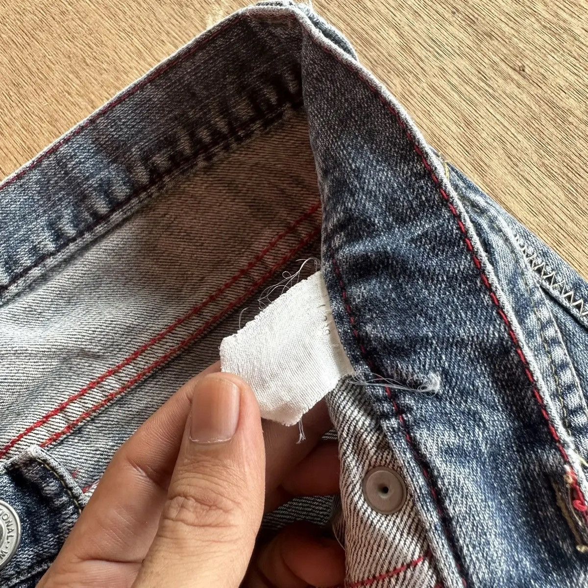 Japanese Brand FLARE/BOOTCUT🔥VINTAGE ORIRIN JEANS LOW RISE DENIM PANTS Size 28" / US 6 / IT 42 - 8 Thumbnail