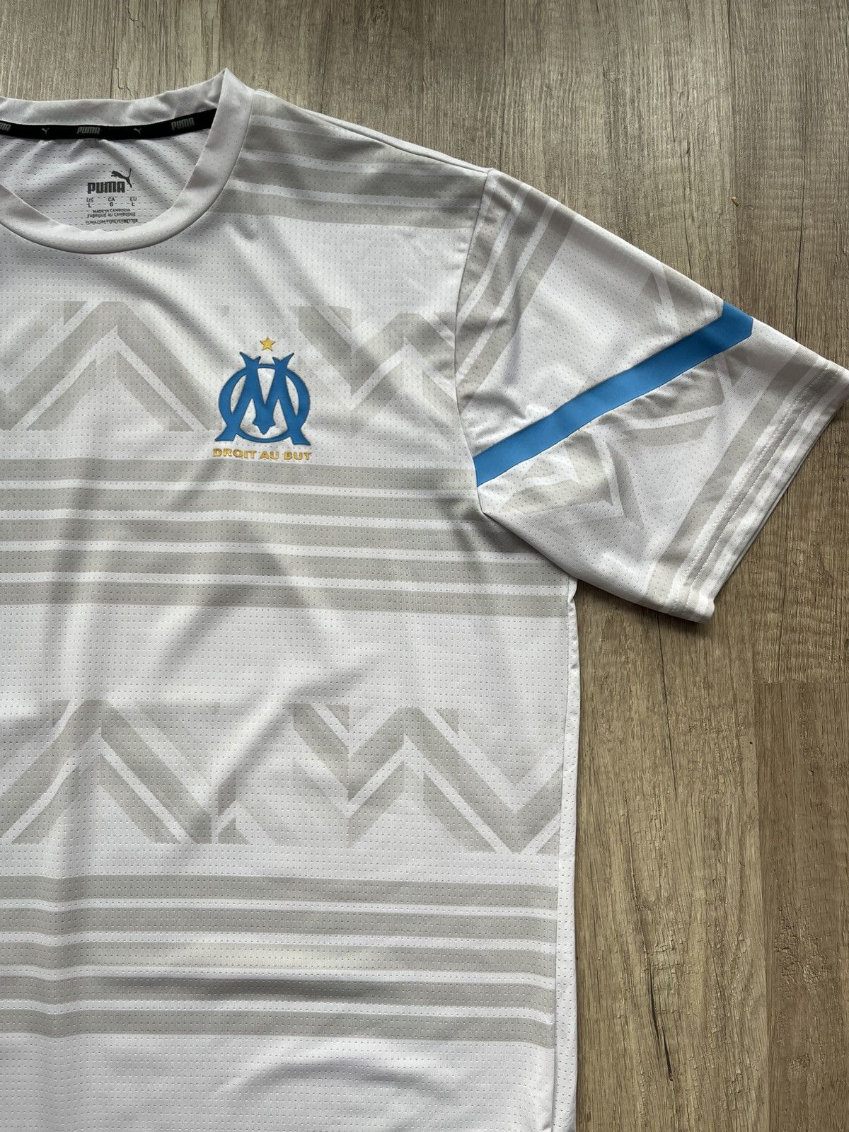 Puma Puma Olympique De Marseille Training Shirt Men's L Size US L / EU 52-54 / 3 - 3 Thumbnail