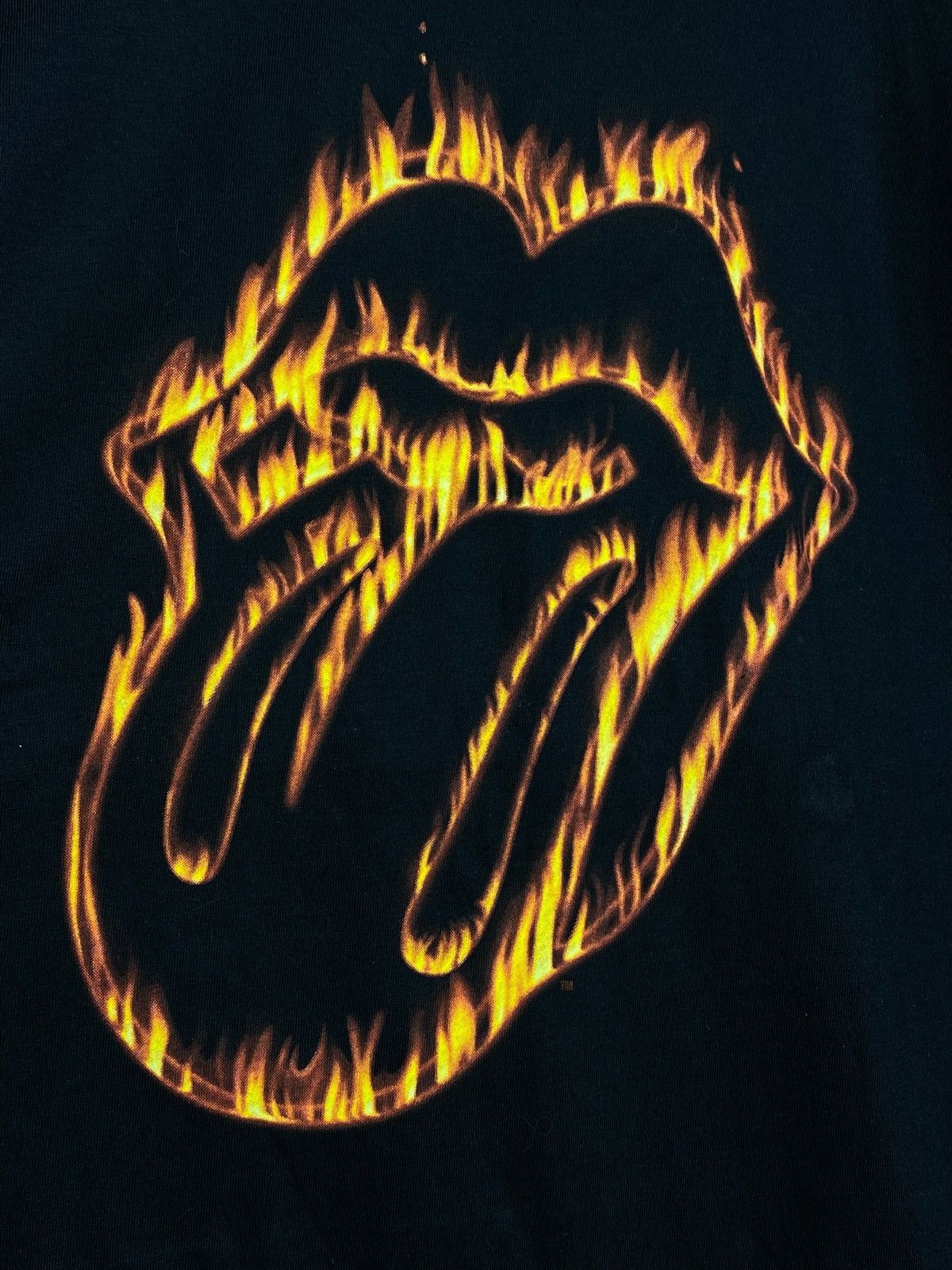 Other 🔥 2003 ROLLING STONES FLAME TONGUE TEE Y2K ROCK ENERGY Size US L / EU 52-54 / 3 - 4 Thumbnail