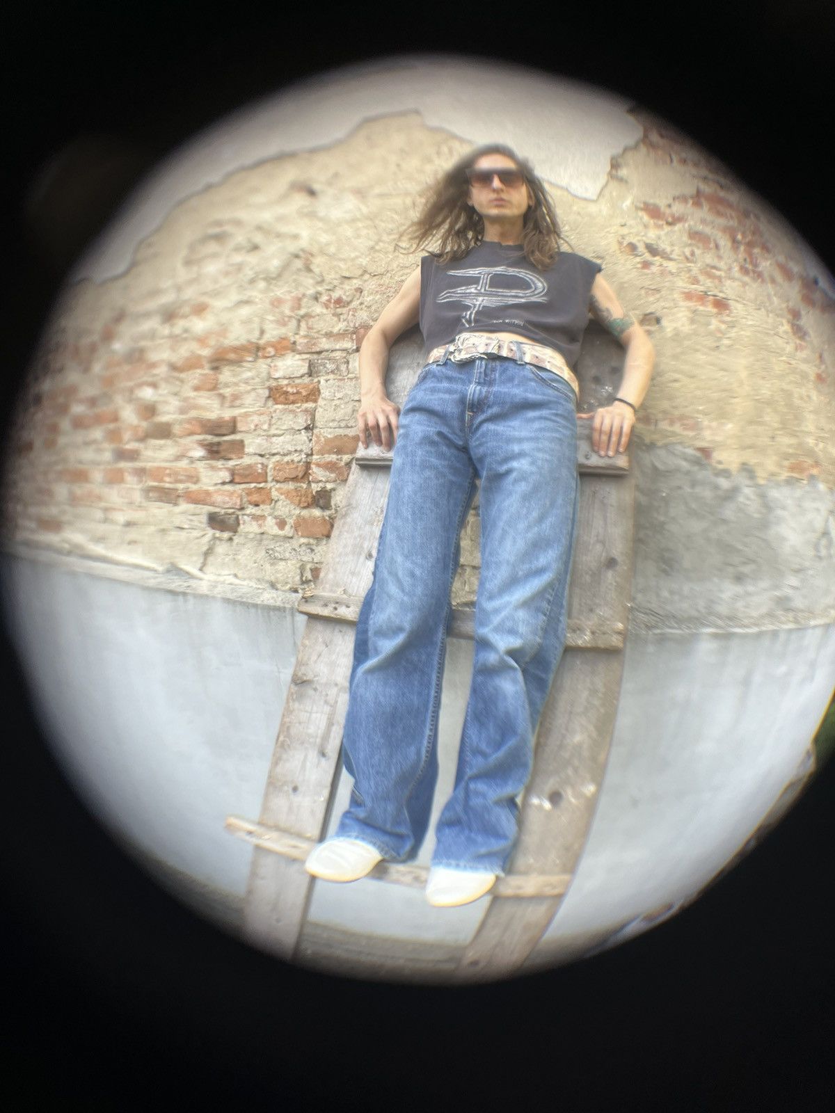 Handmade Handmade custom Levi’s denim jeans reworked flared pants Size US 32 / EU 48 - 4 Thumbnail